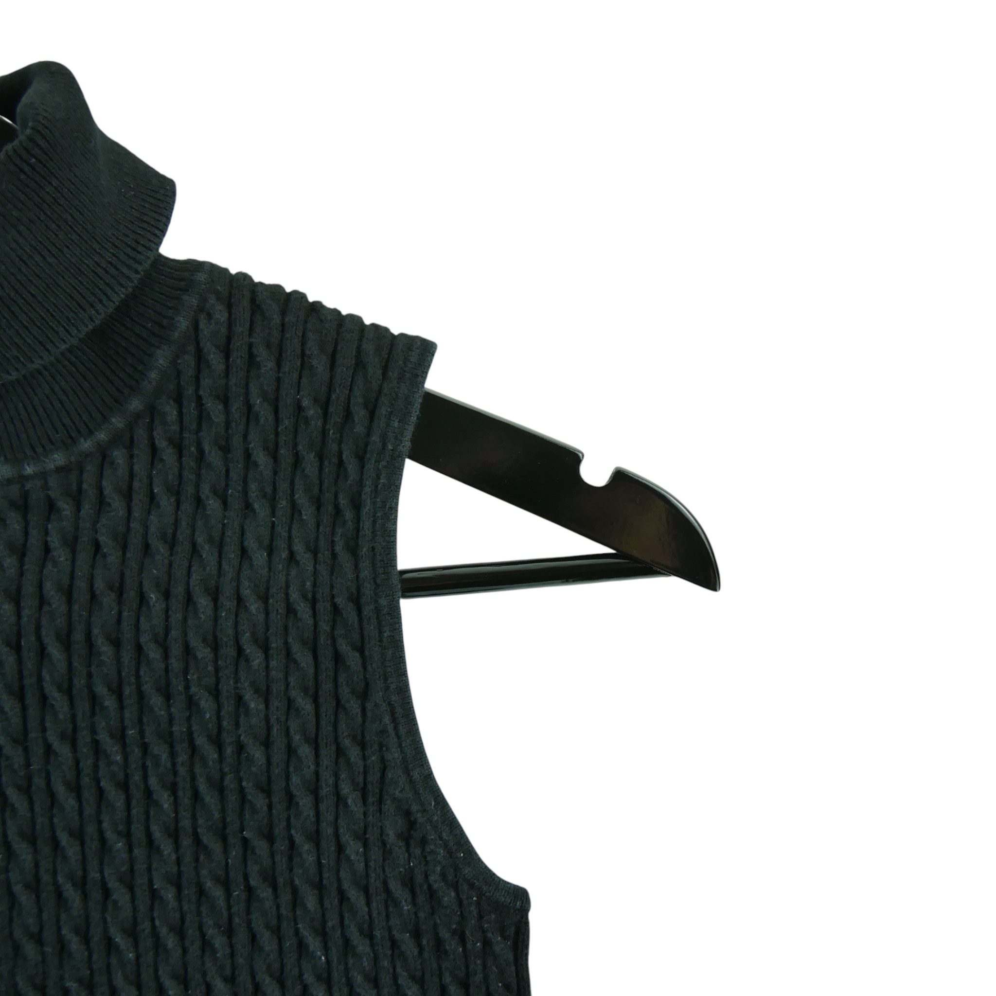 Pull Femme  col roulé Noir 3