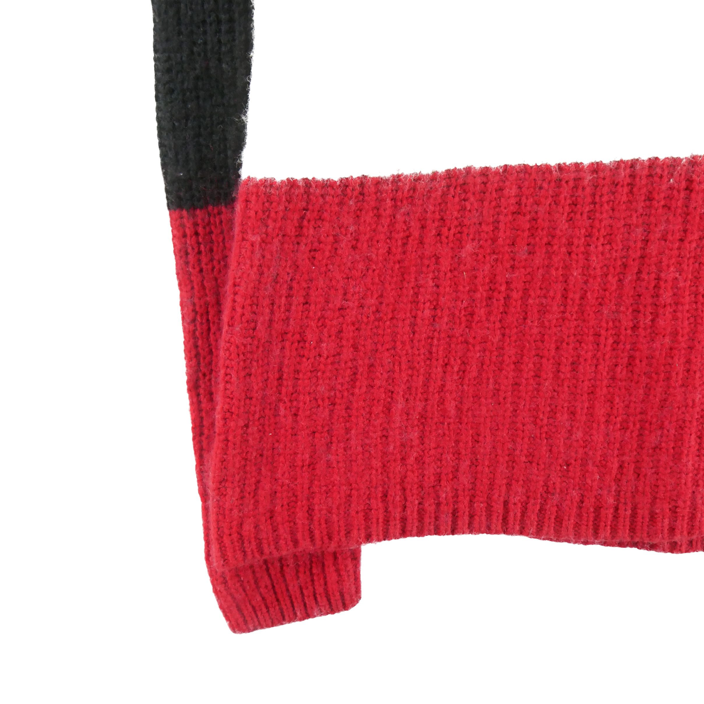 Pull Femme  en laine Rouge 3