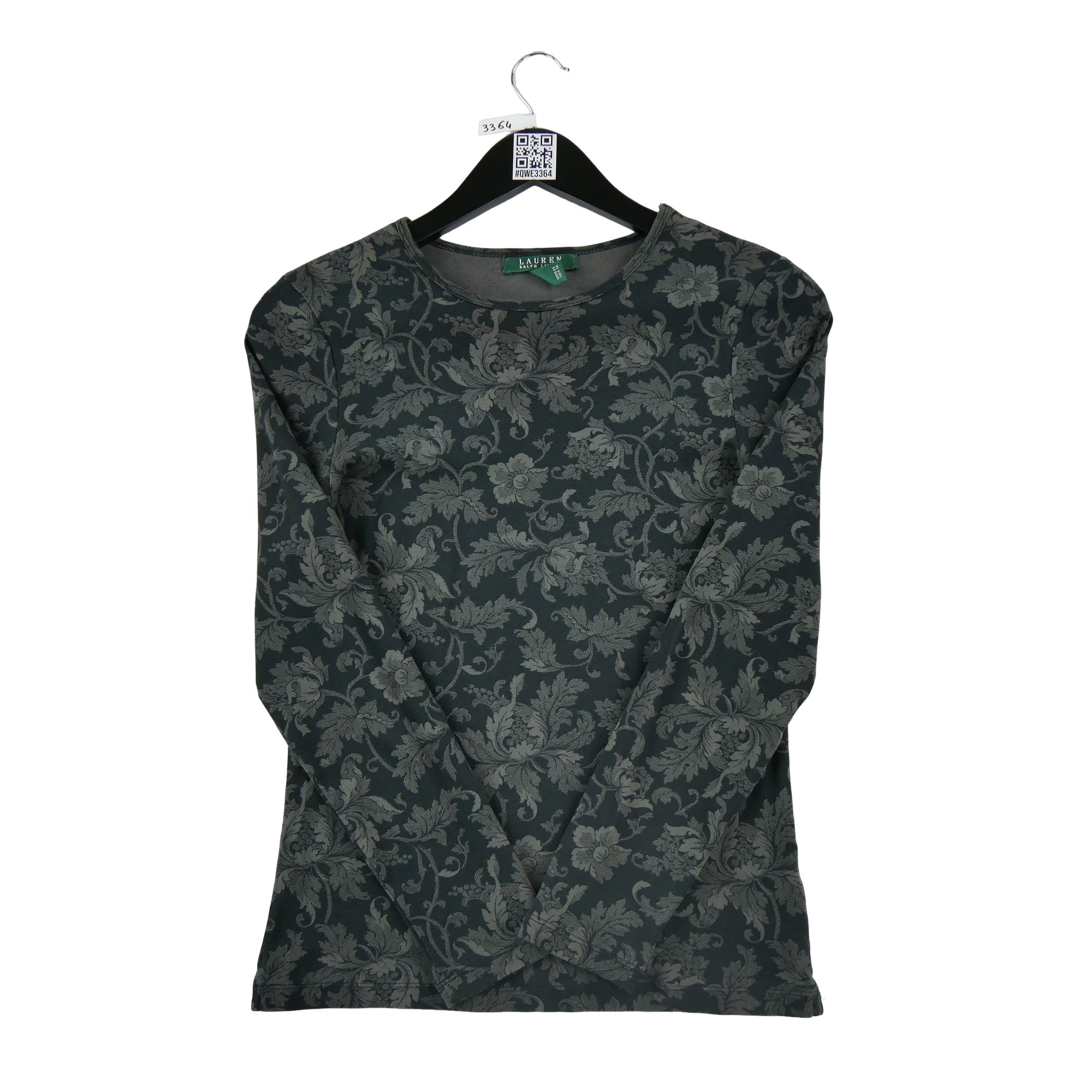T-shirt manches longues Femme  Noir 1