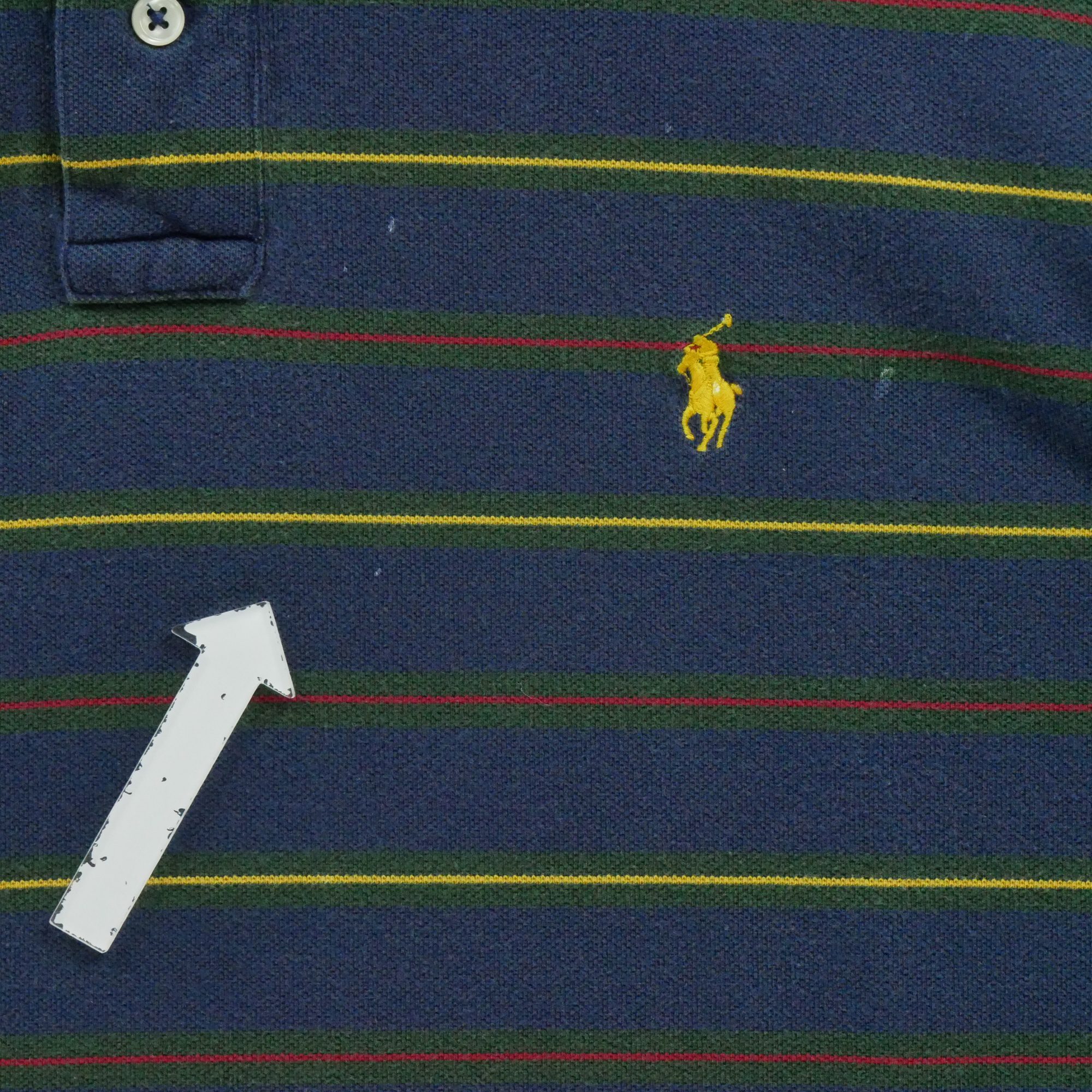 Polo manches courtes Homme  Marine 4