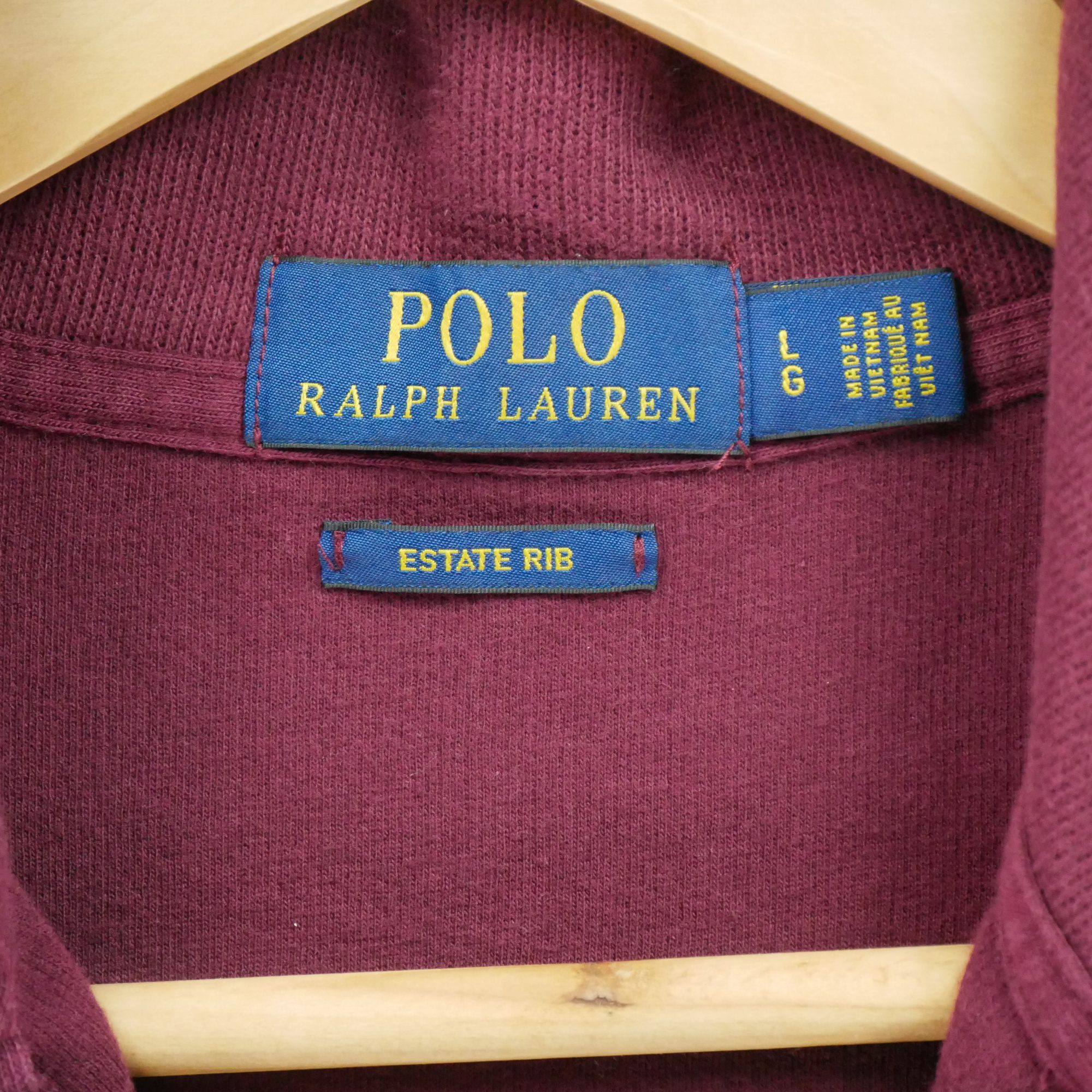 Pull Homme  demi-zippé Bordeaux 6