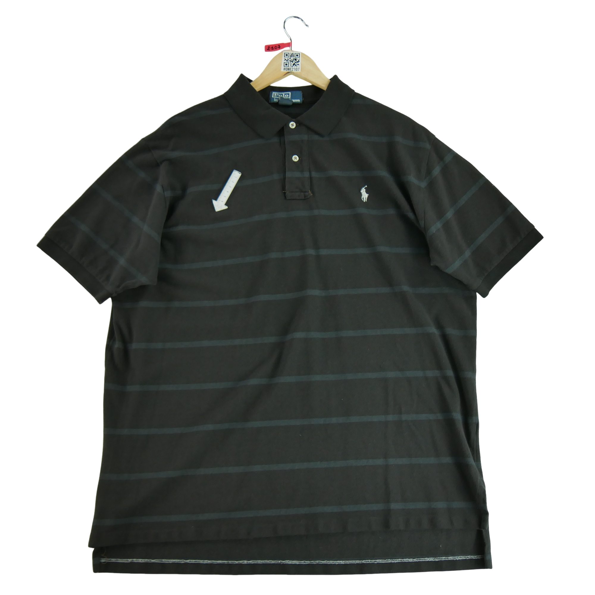 Polo manches courtes Homme  Noir 4