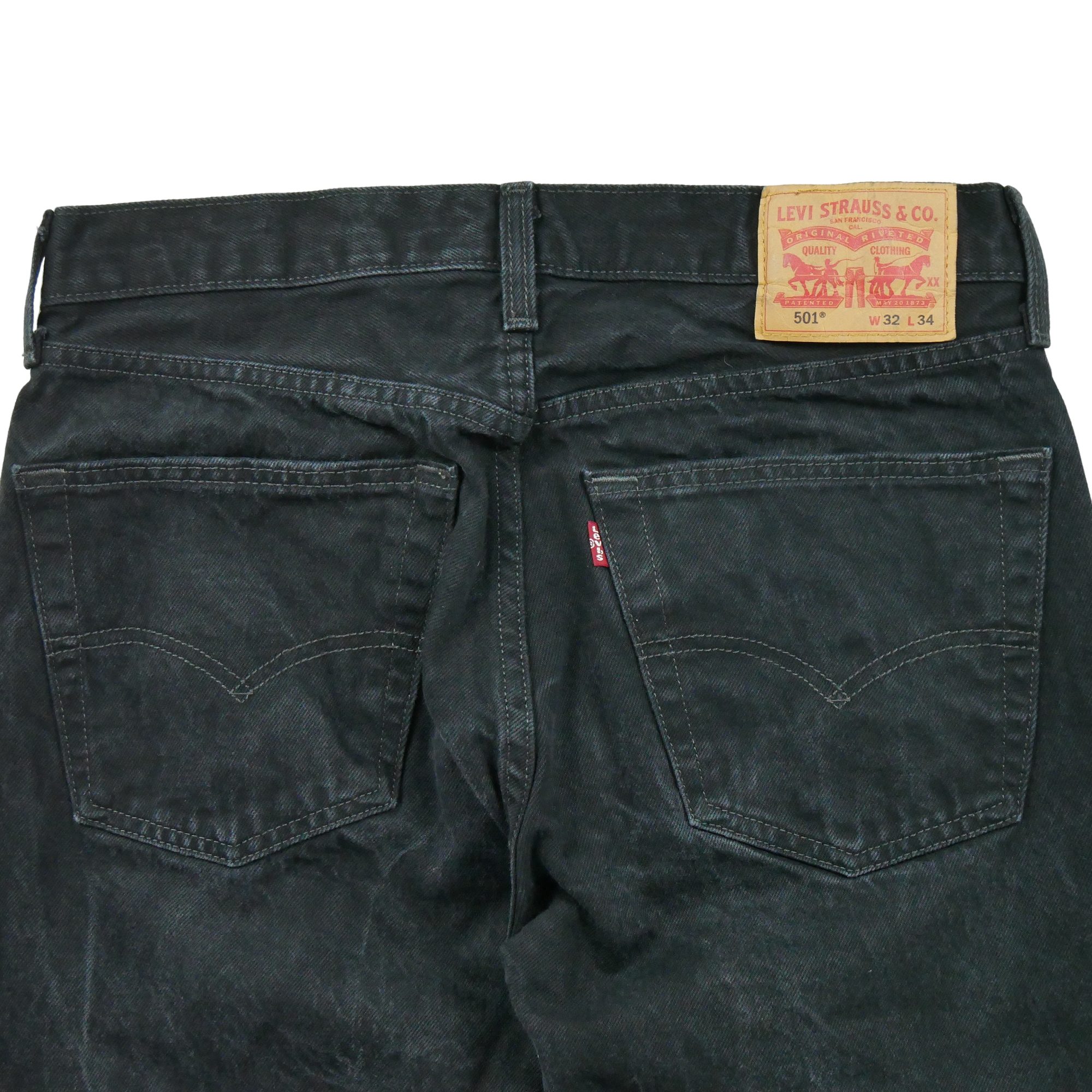 Jean Homme Levis 501 Noir 4