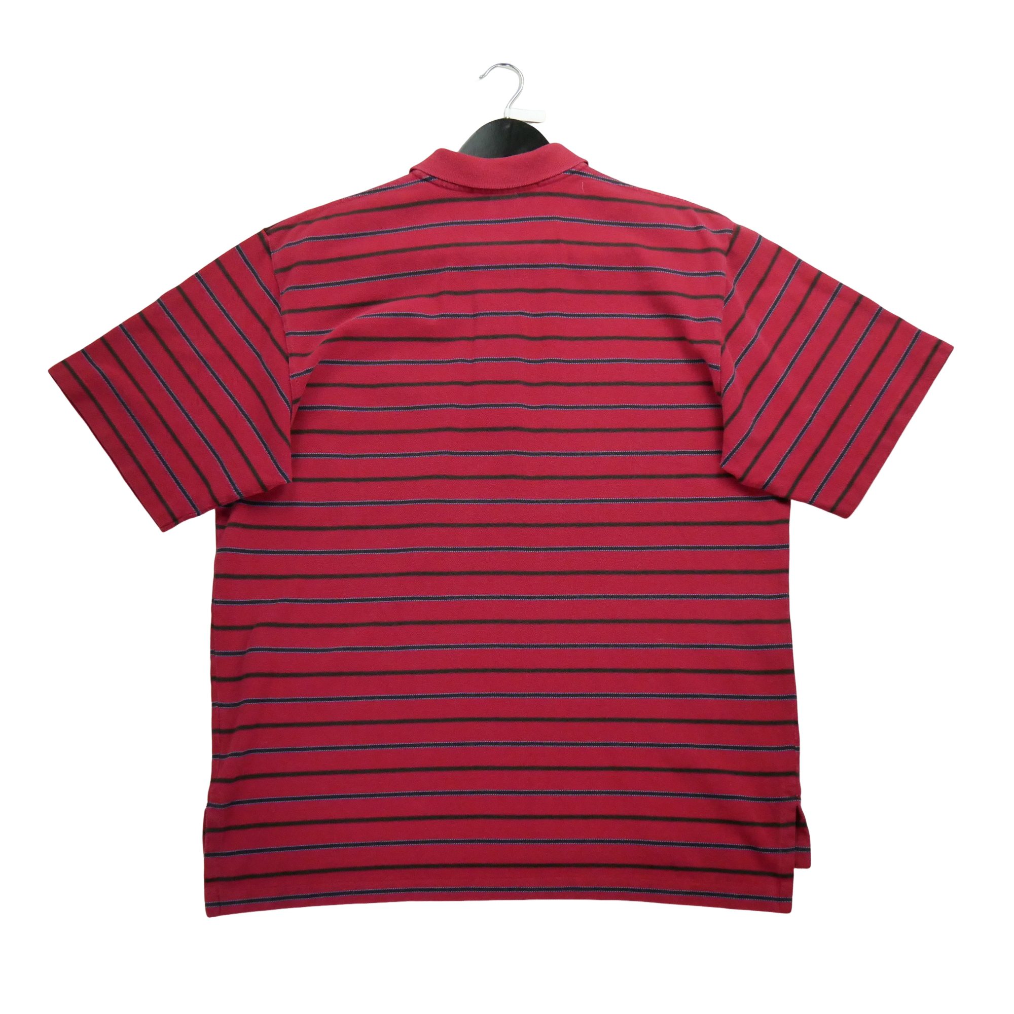 Polo manches courtes Homme  Rouge 3