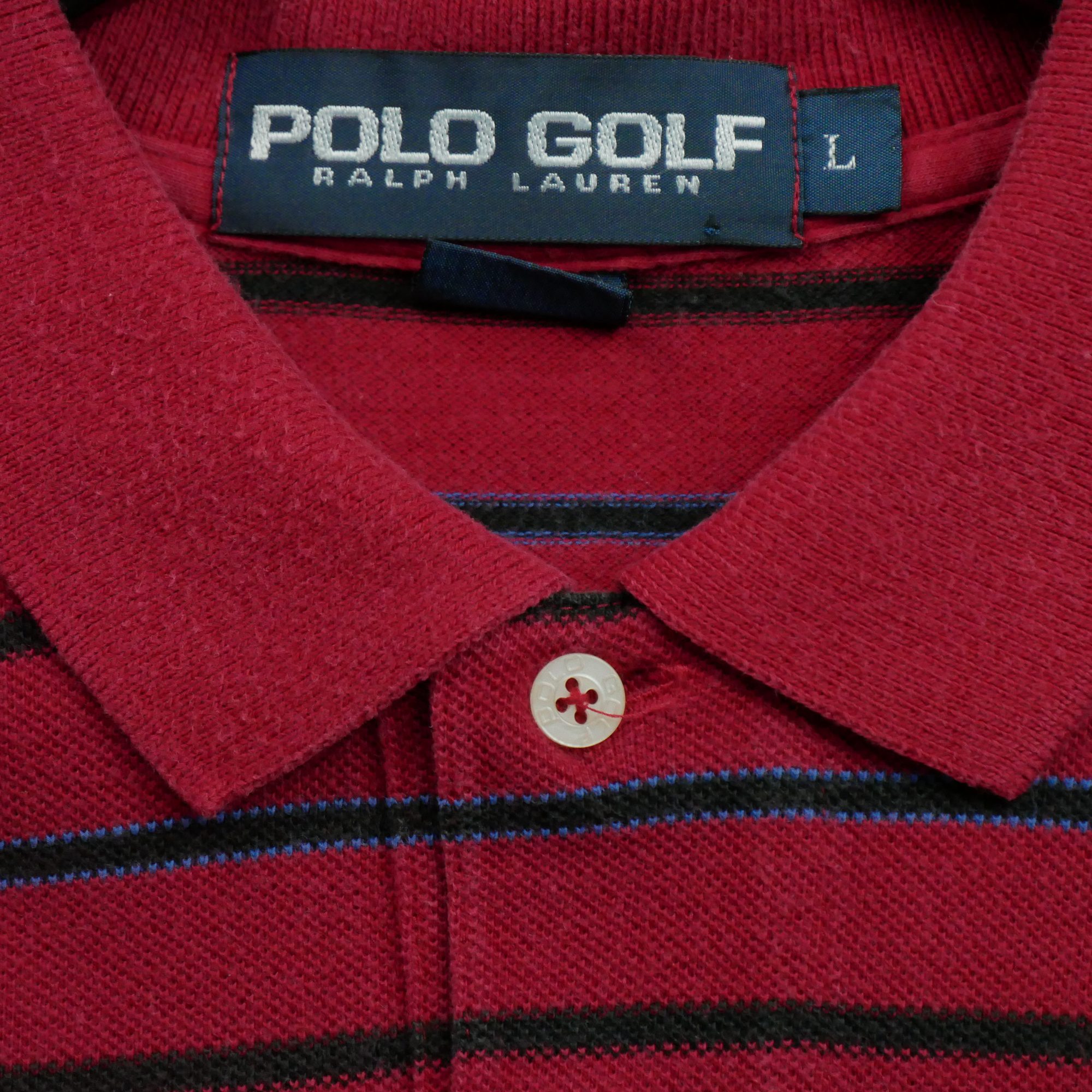 Polo manches courtes Homme  Rouge 5
