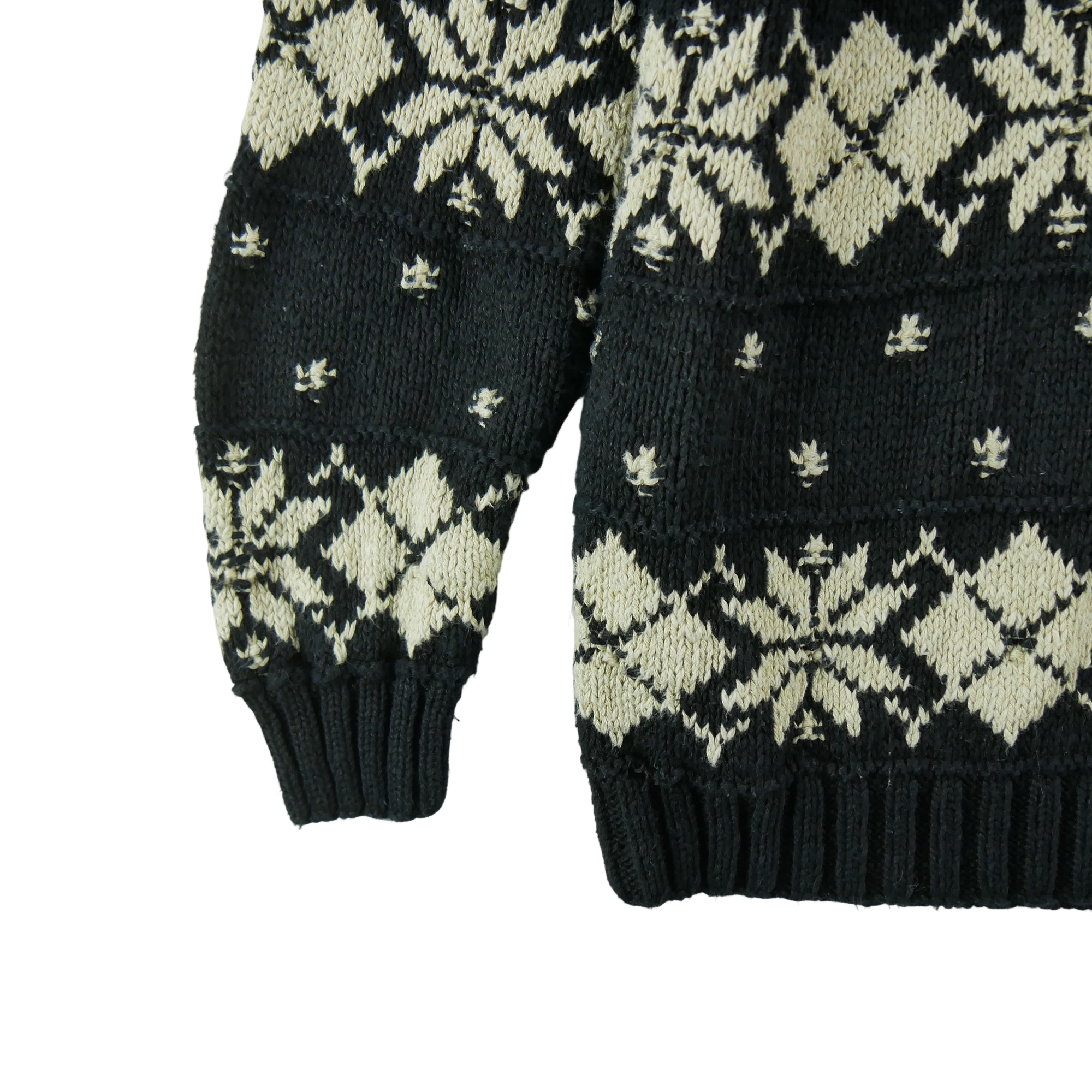 Pull Femme  en lin Noir 4