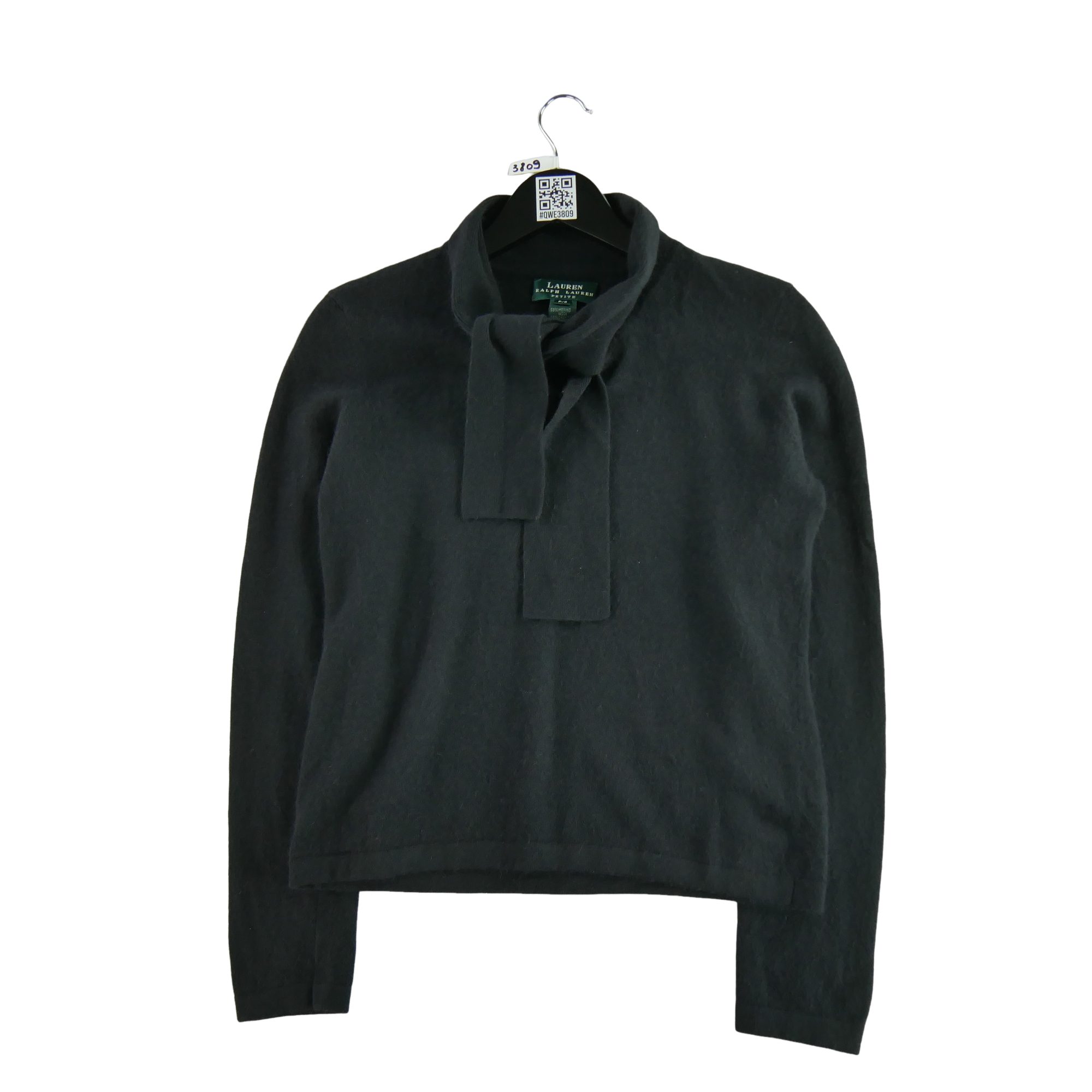 Pull Femme  laine et cachemire Noir 1