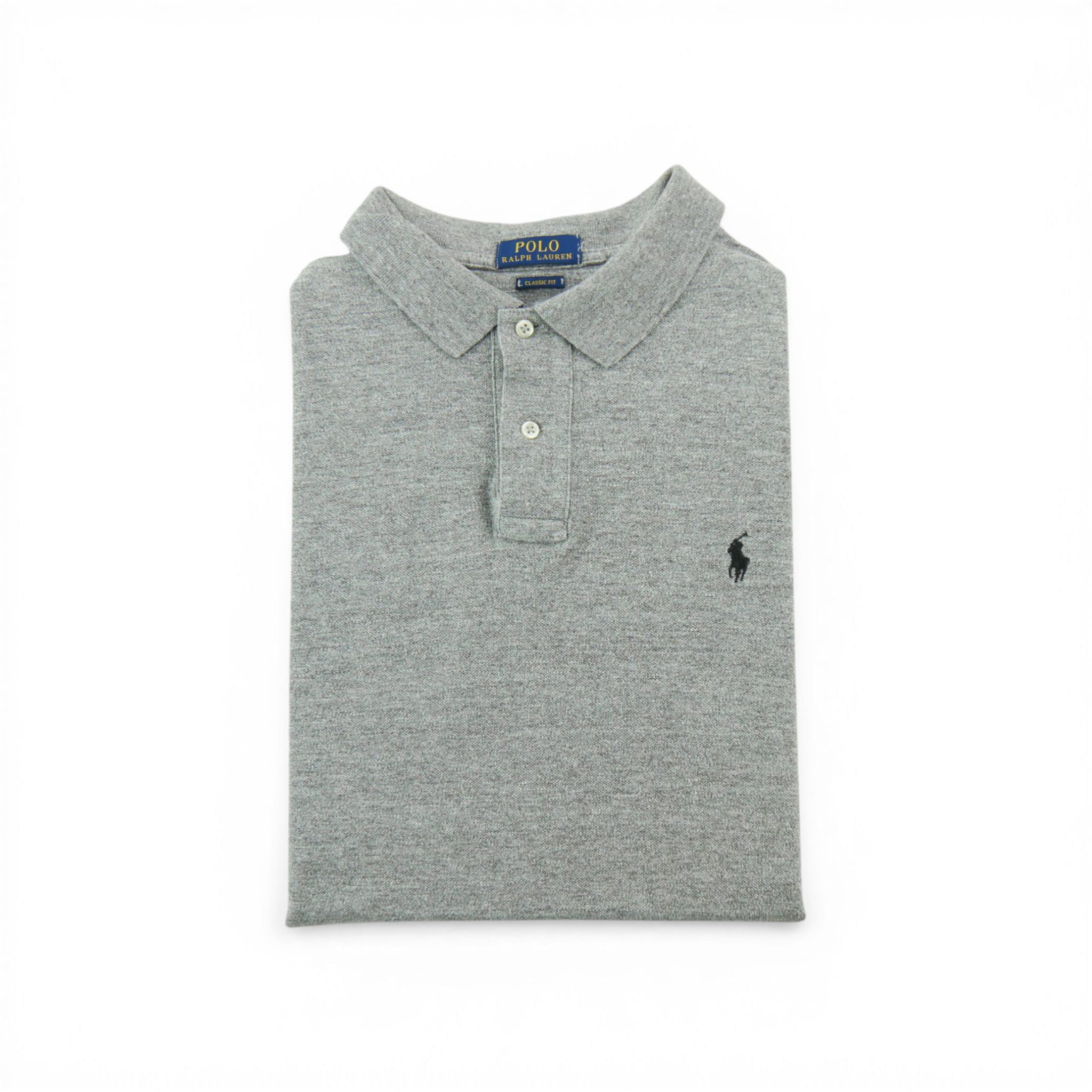 Polo manches courtes Homme  Gris 1