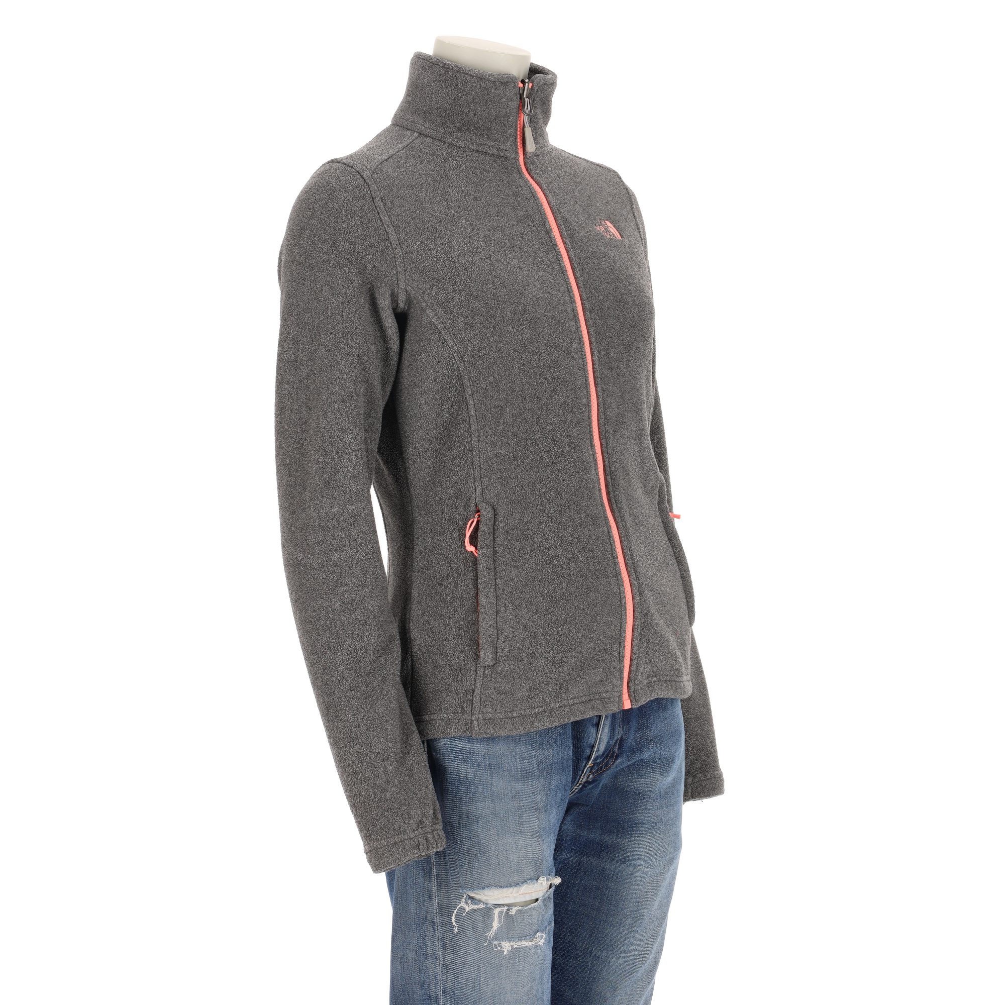 Veste polaire Femme  TNF Gris 8