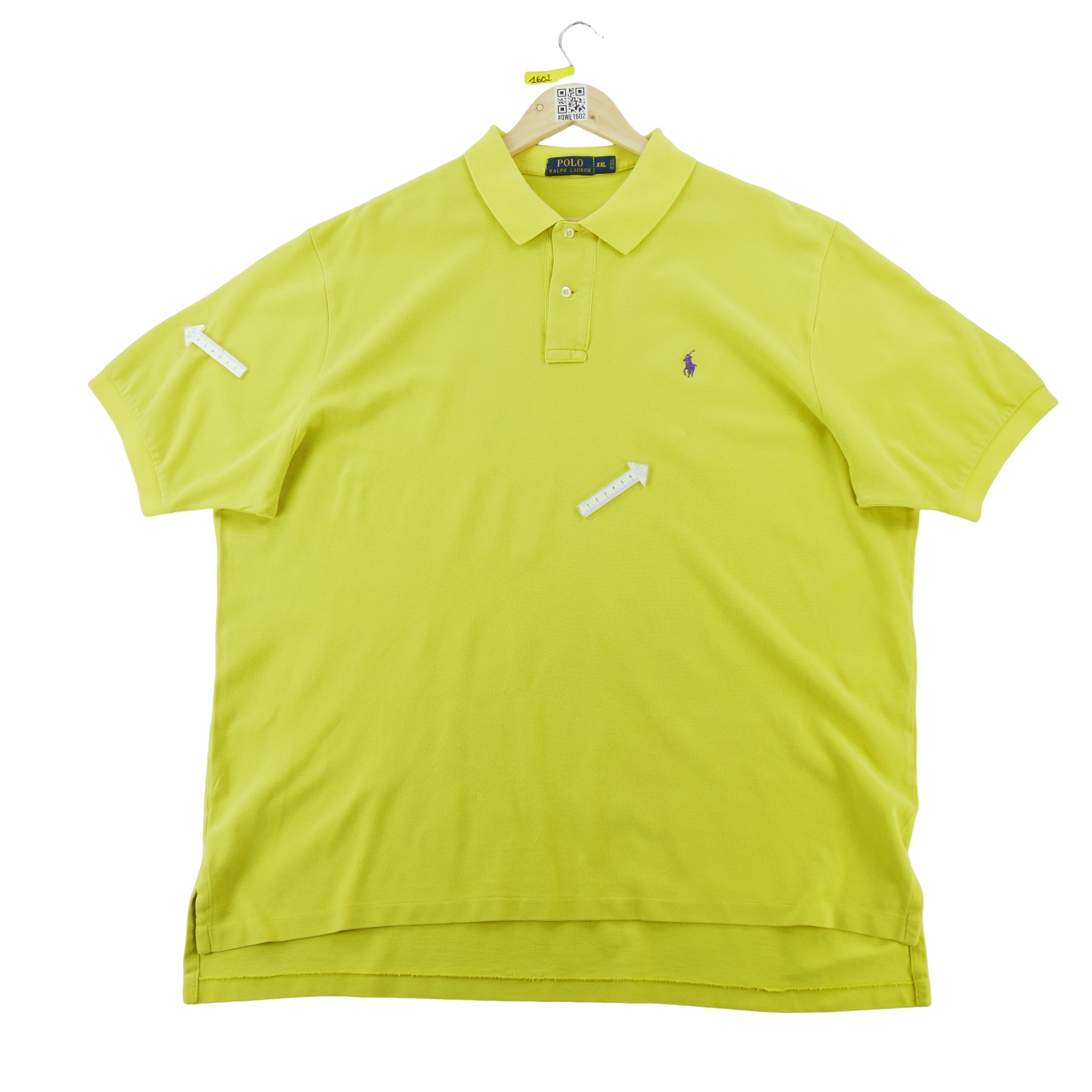 Polo manches courtes Homme  Jaune 4