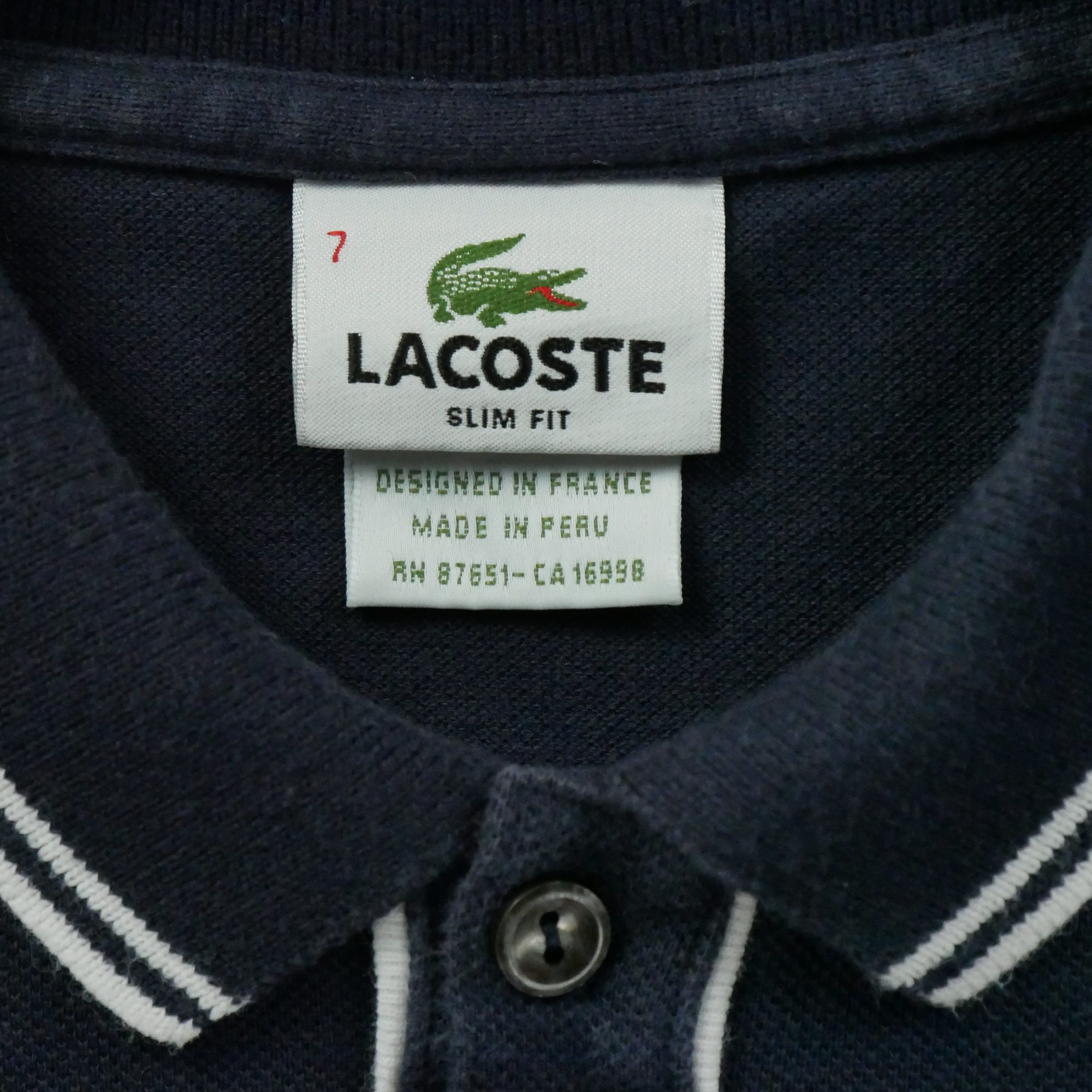Polo manches courtes Femme  Marine 6