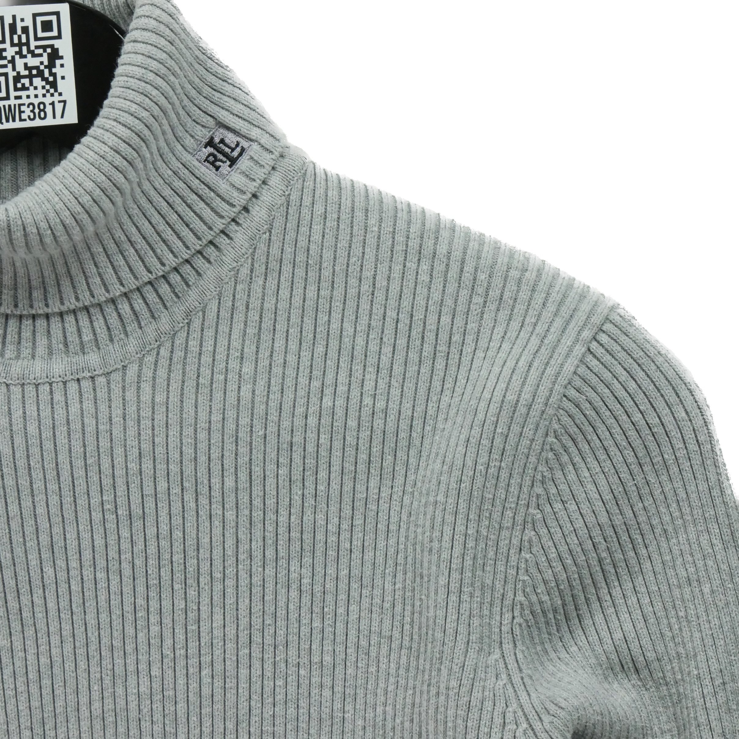 Pull Femme  col roulé Gris 4