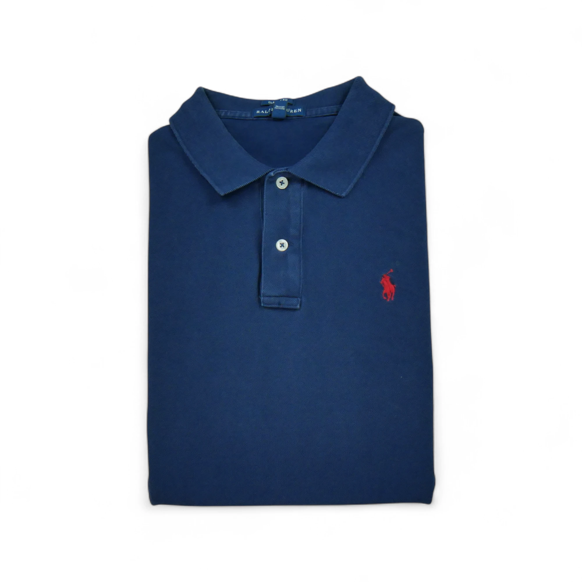 Polo manches courtes Femme  Marine 1