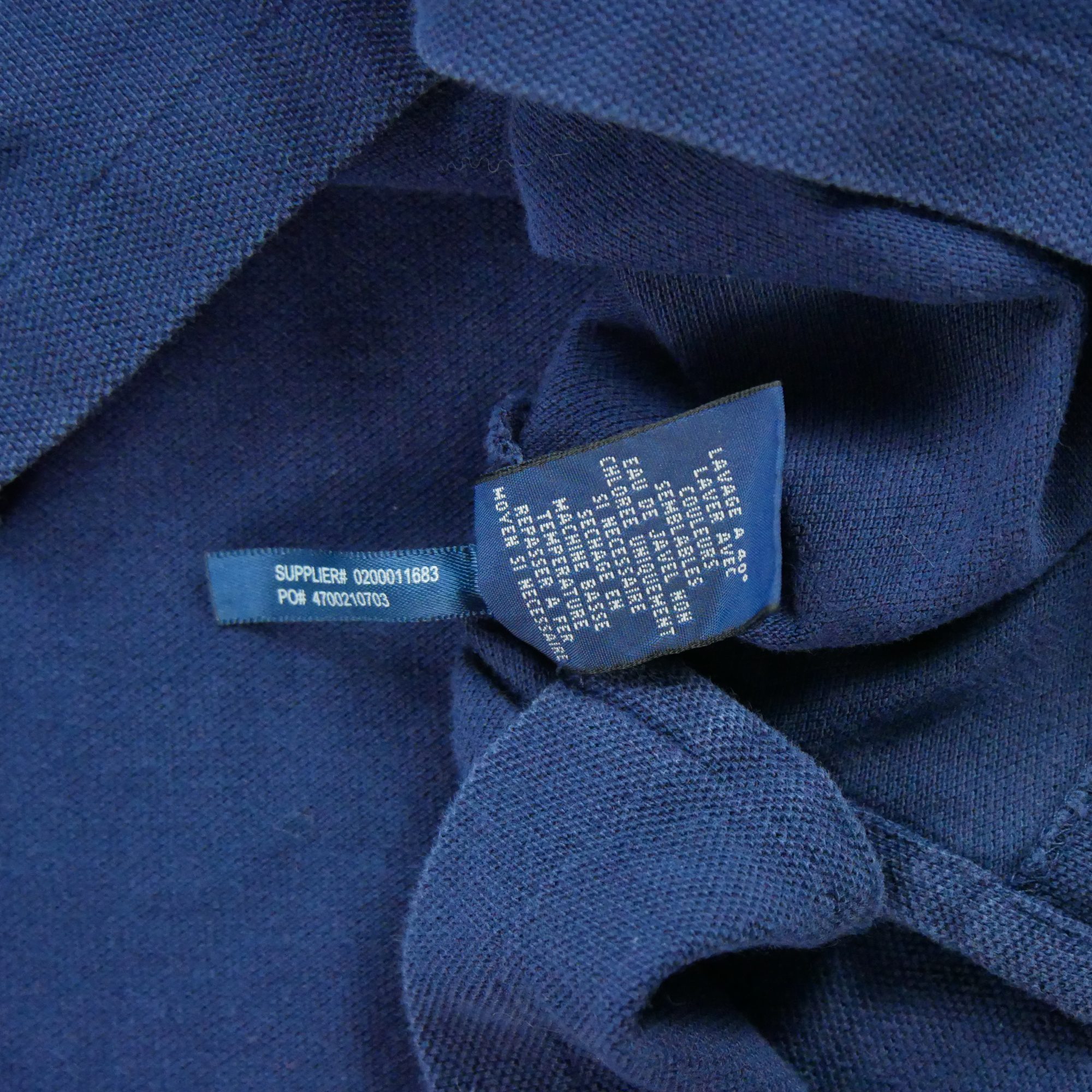 Polo manches courtes Femme  Marine 7