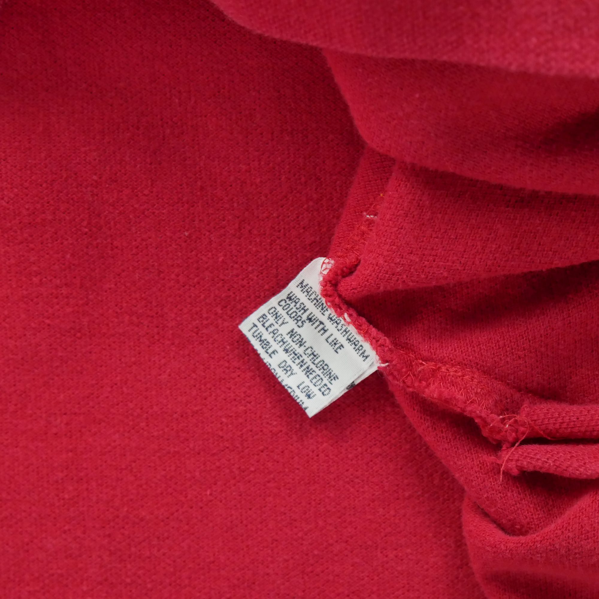 Polo manches longues Homme  Rouge 7