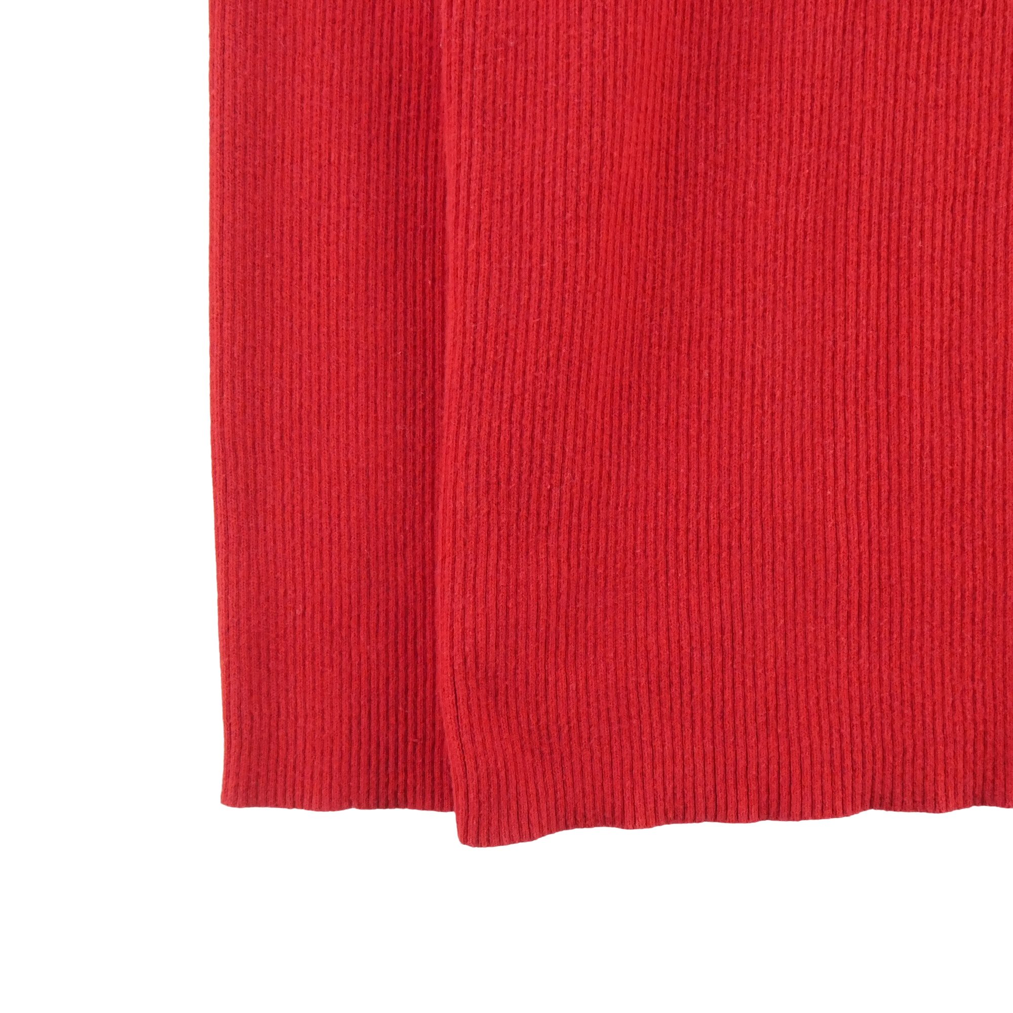 Pull Femme  col roulé Rouge 4
