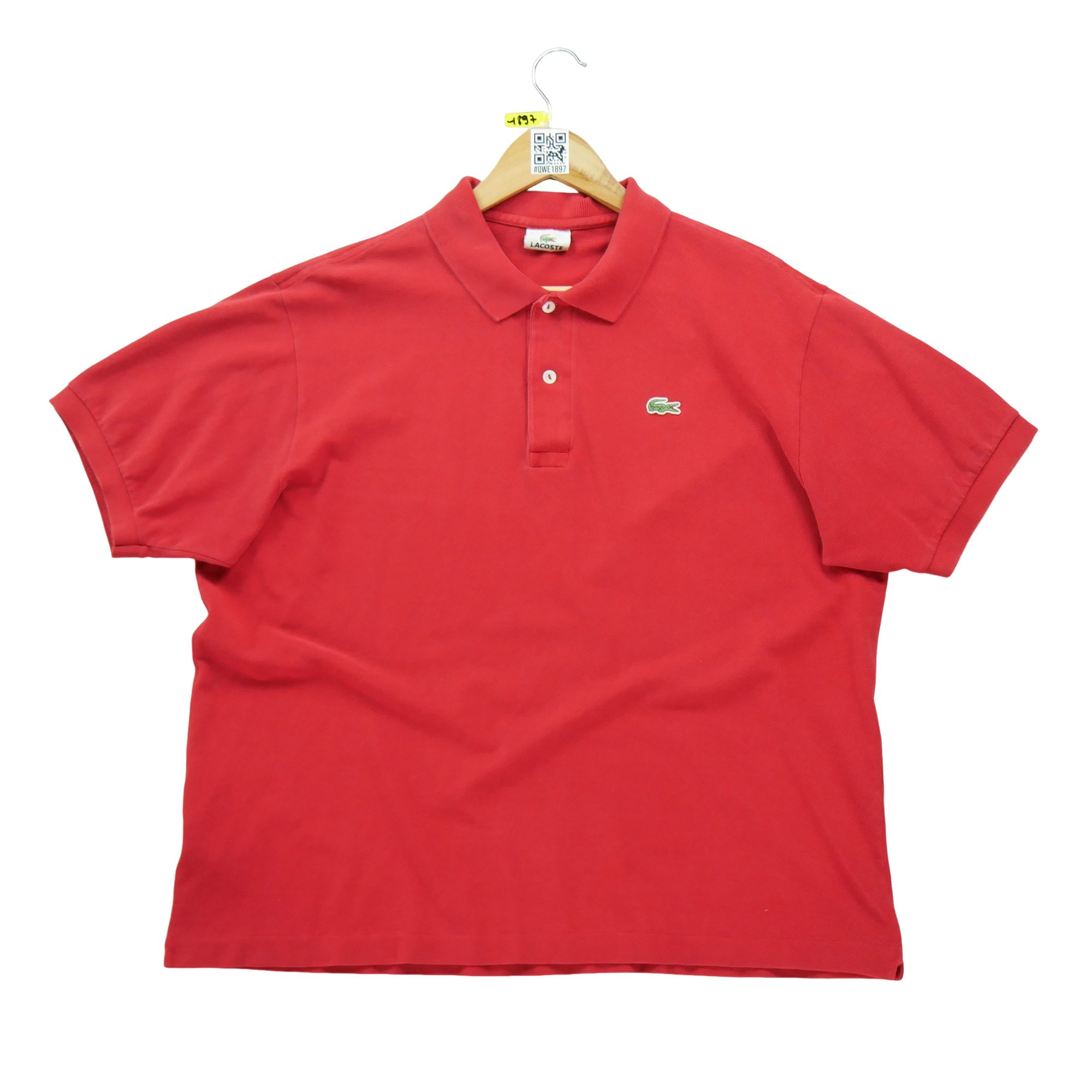 Polo manches courtes Homme  Rouge 2