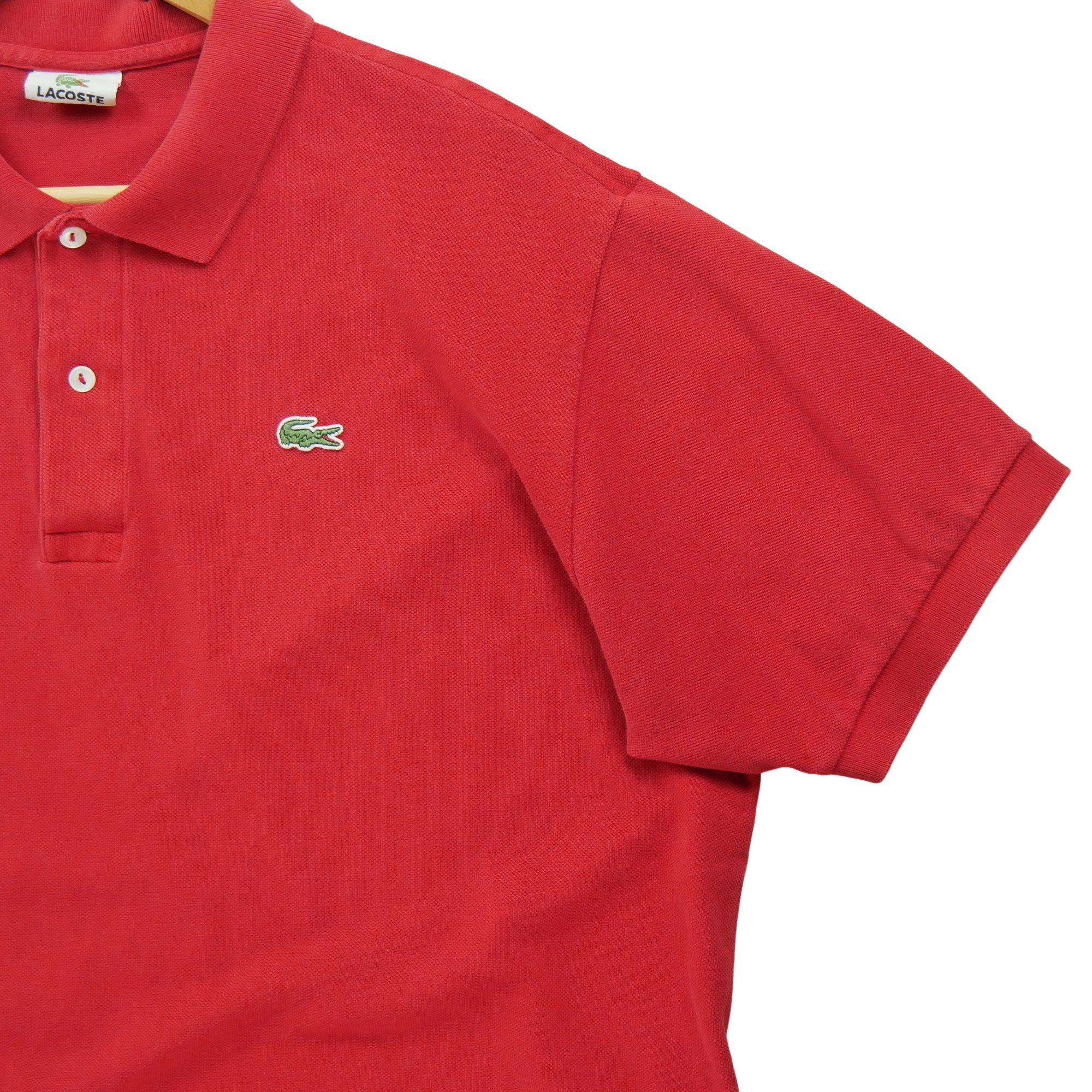 Polo manches courtes Homme  Rouge 3