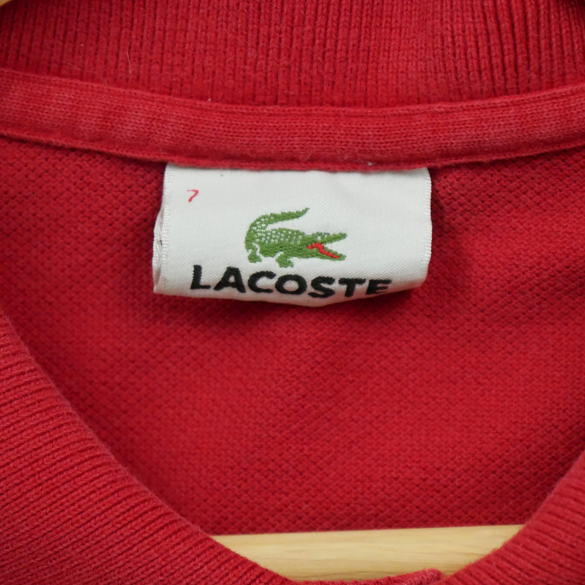 Polo manches courtes Homme  Rouge 8