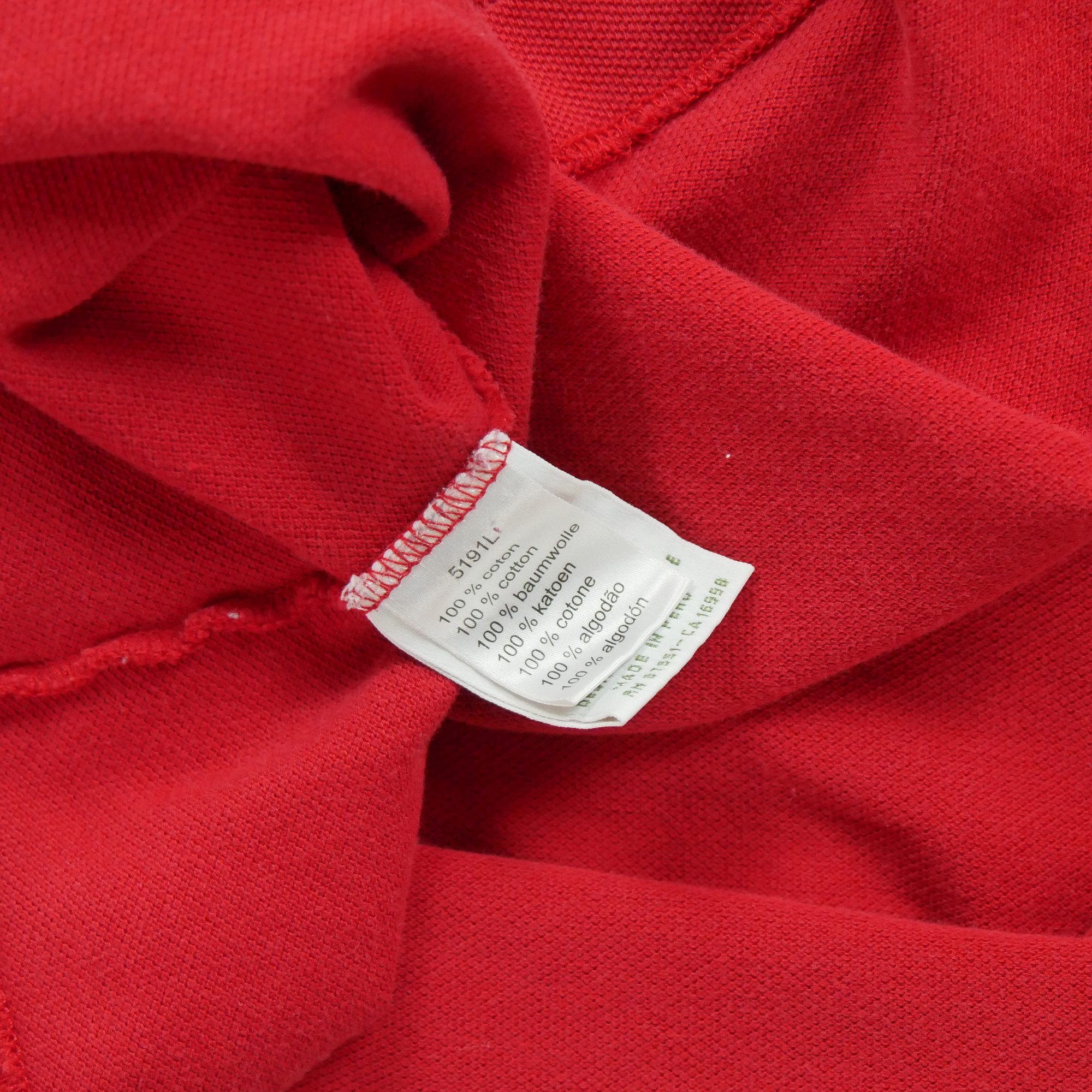 Polo manches courtes Homme  Rouge 9