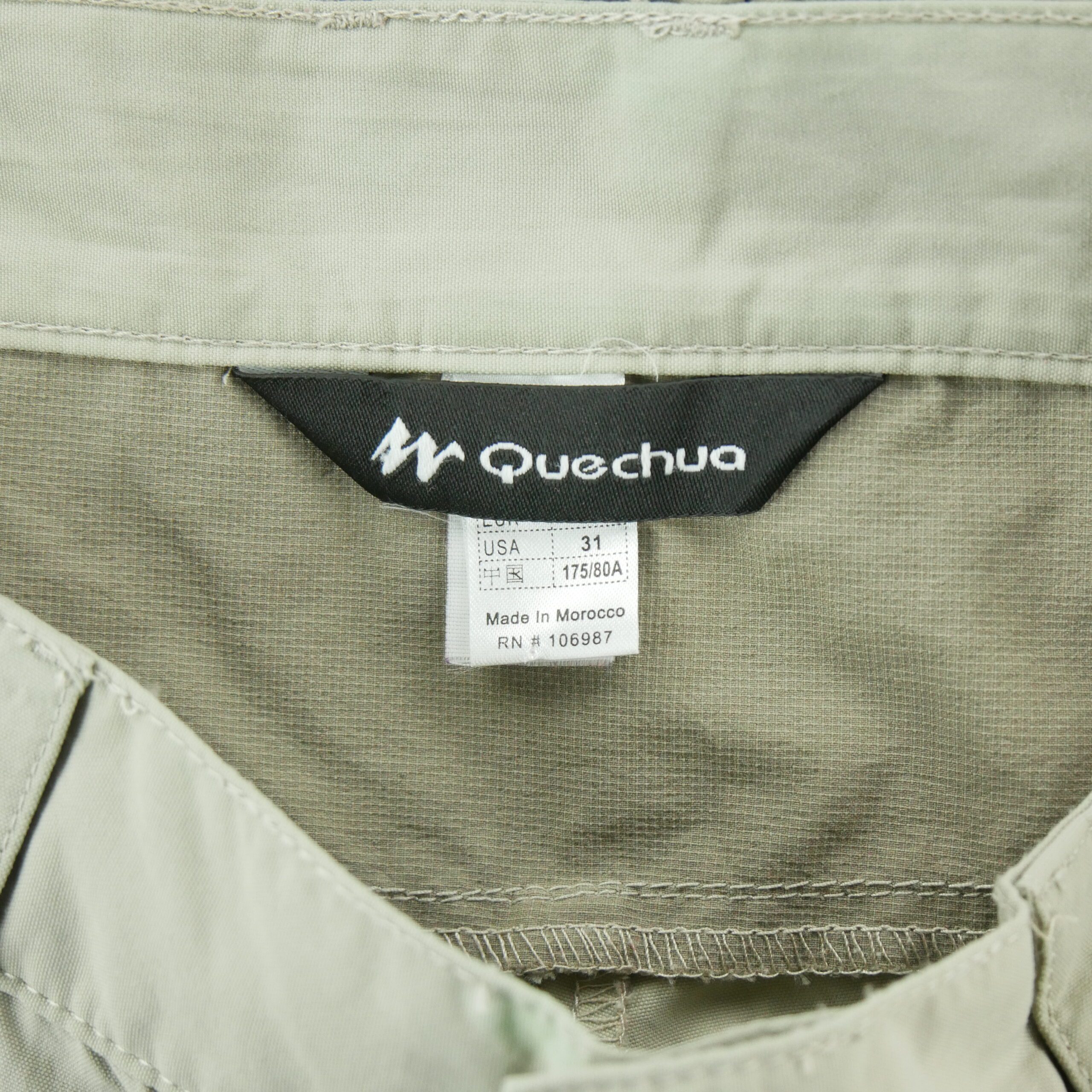 Pantalon Homme randonnée outdoor Beige 8
