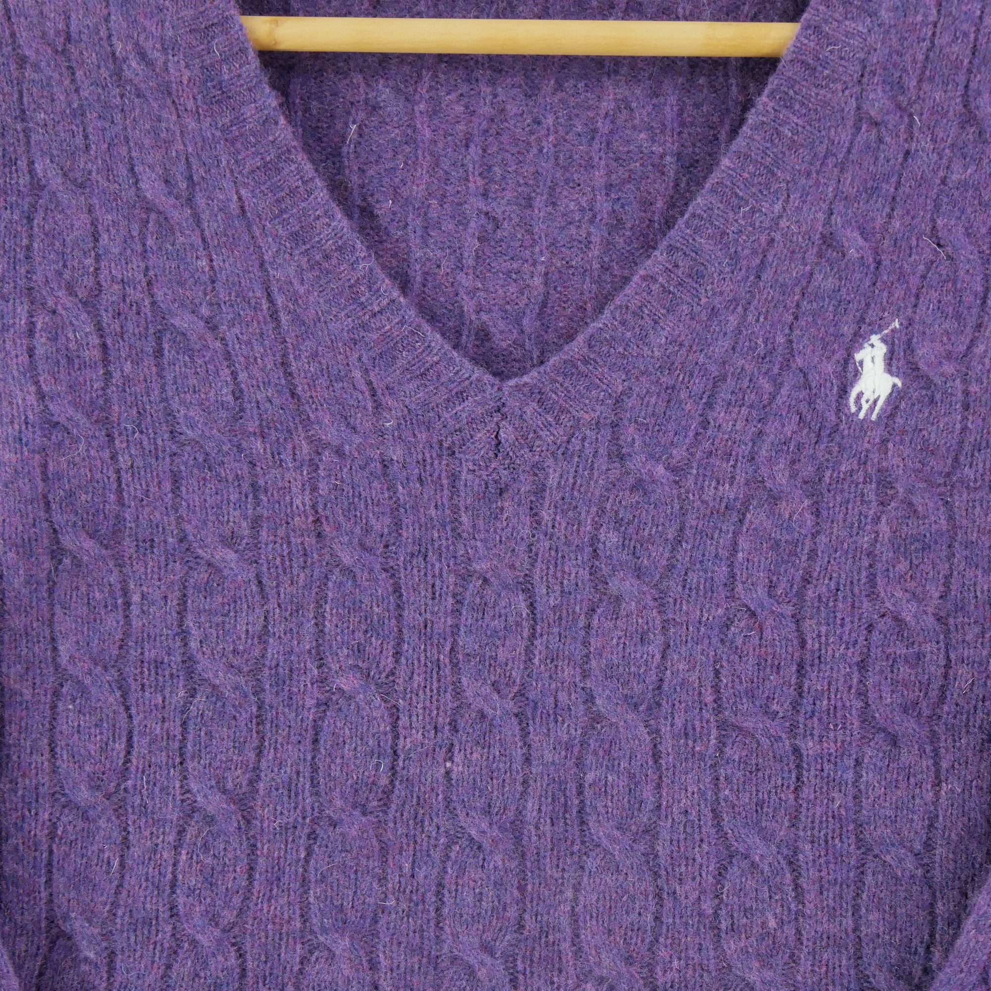 Pull Femme  en laine Violet 3