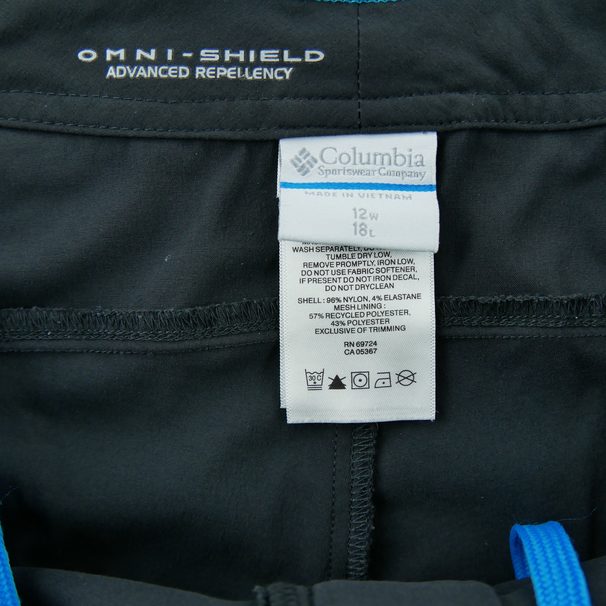 Pantacourt Femme Omni-Shield Noir 4