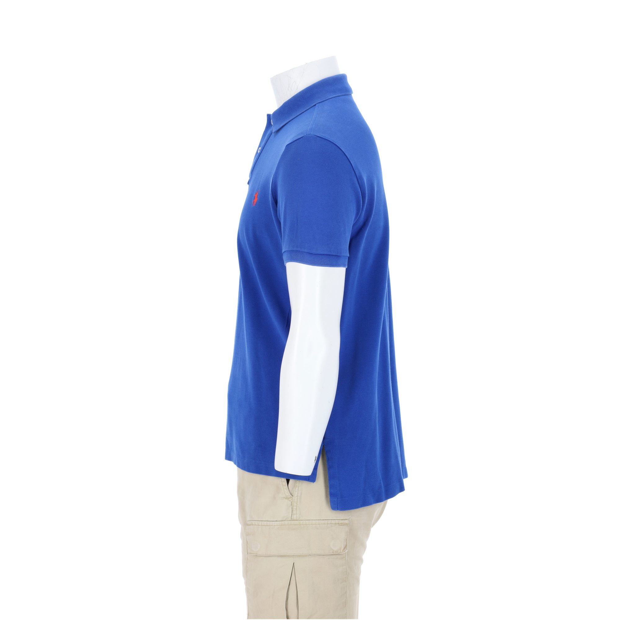 Polo manches courtes Homme  Bleu 3