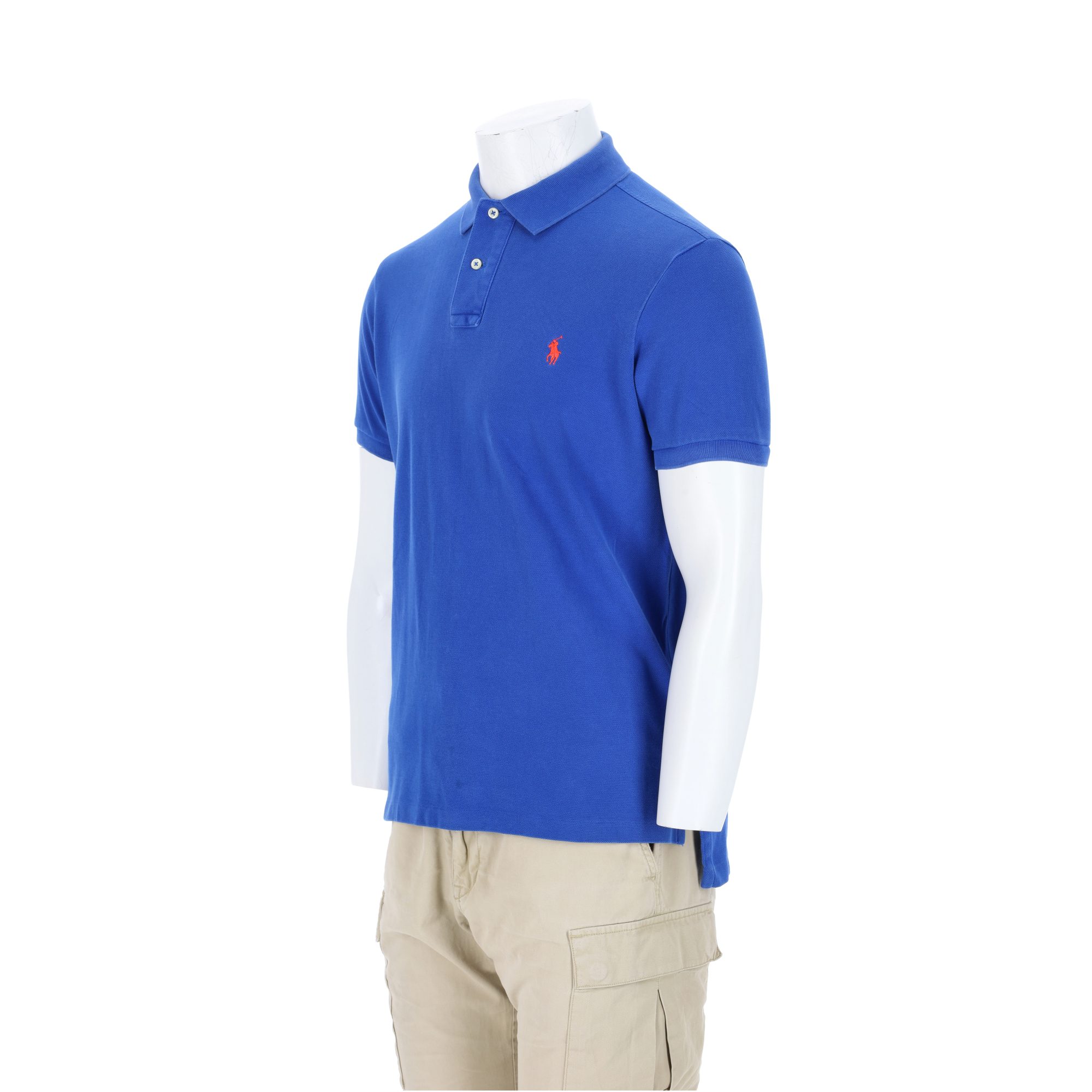 Polo manches courtes Homme  Bleu 4