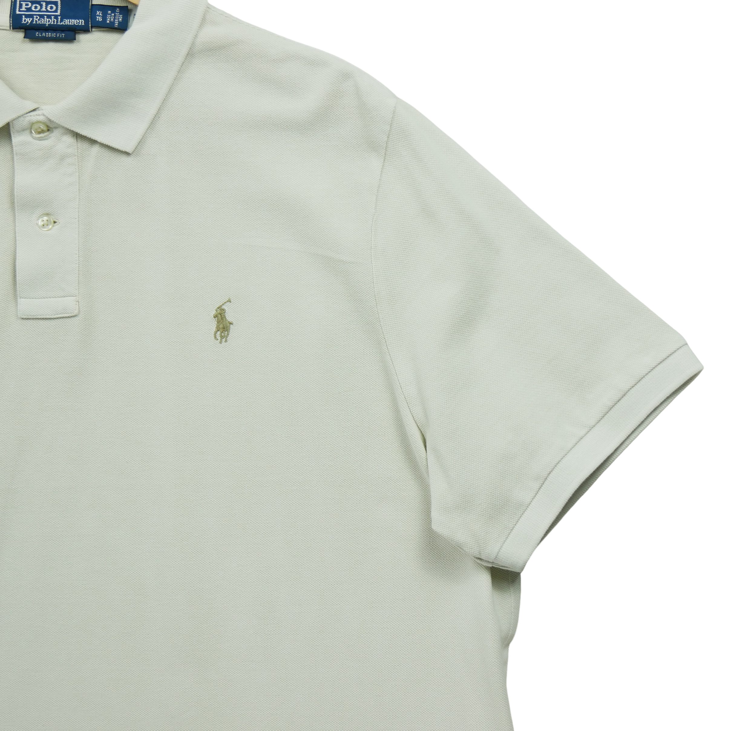 Polo manches courtes Homme  Beige 3