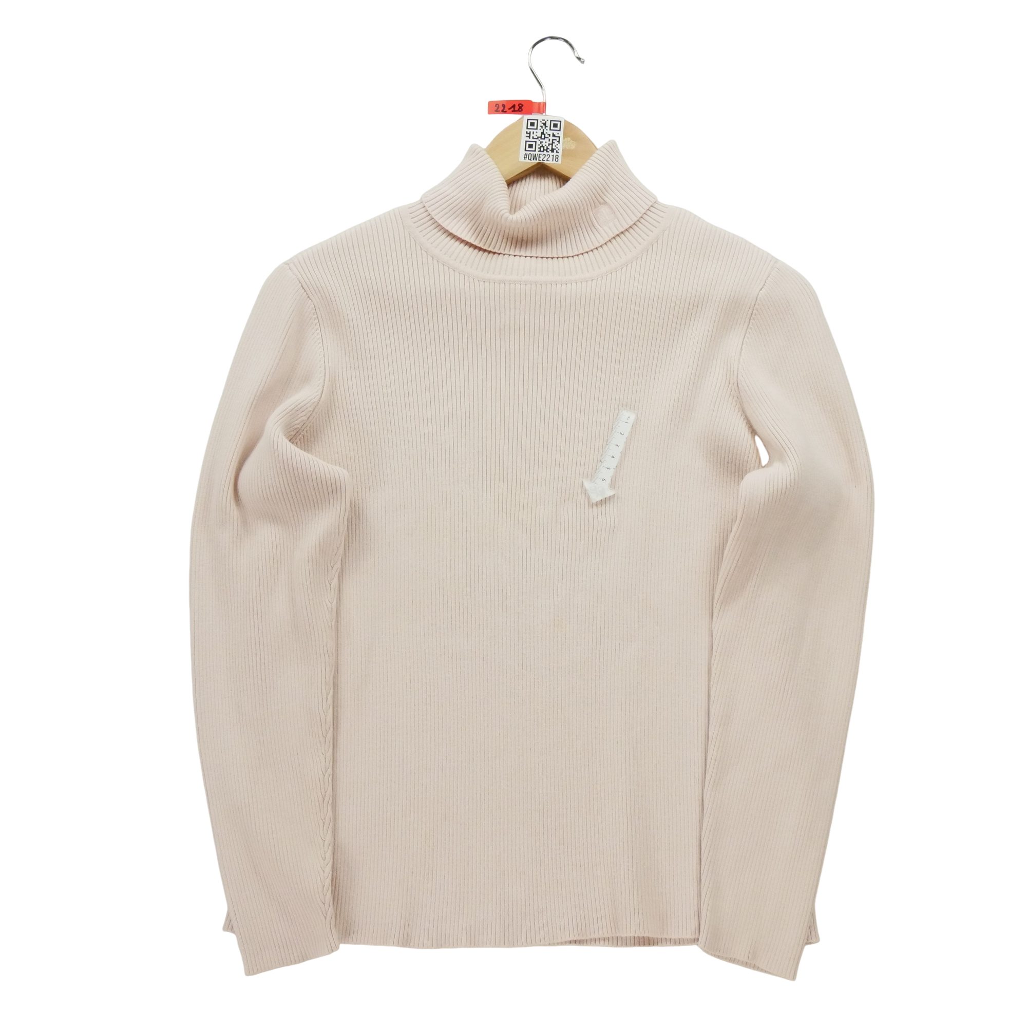 Pull Femme  col roulé Rose 2