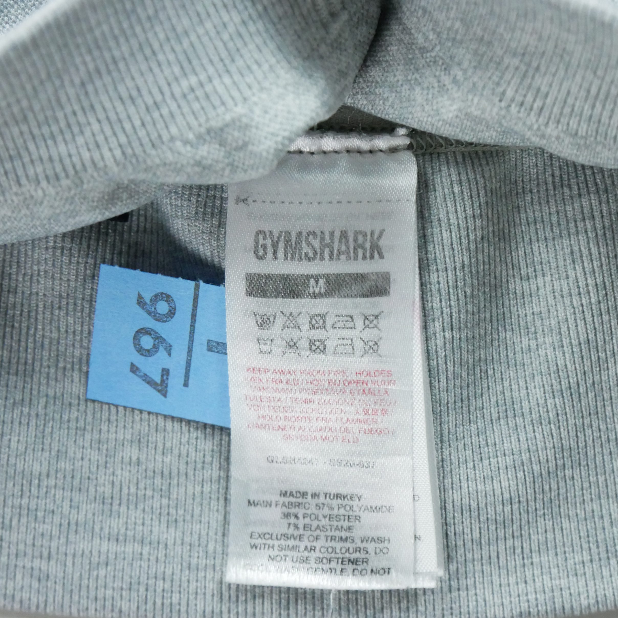 Brassière Femme  Fitness Yoga Gris 3