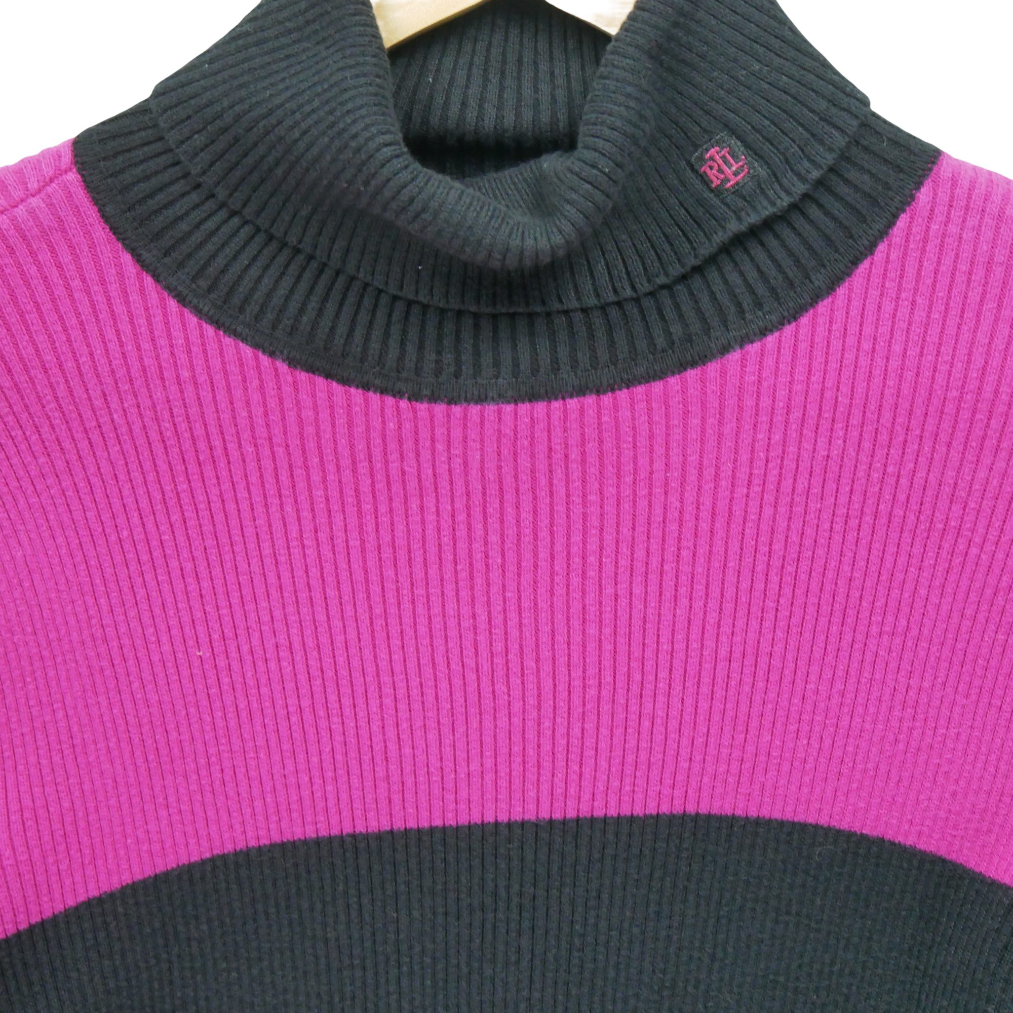 Pull Femme  Col roulé Noir 3