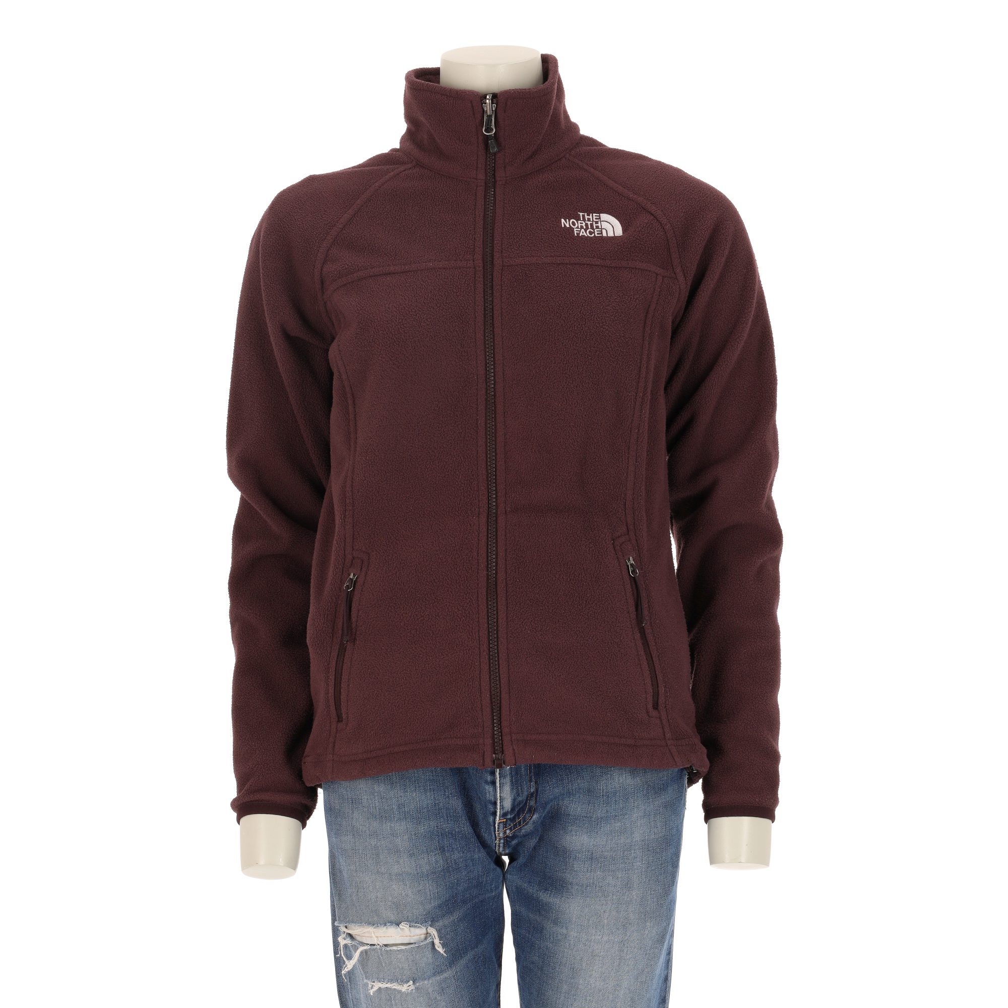 Veste polaire Femme  TNF Bordeaux 1