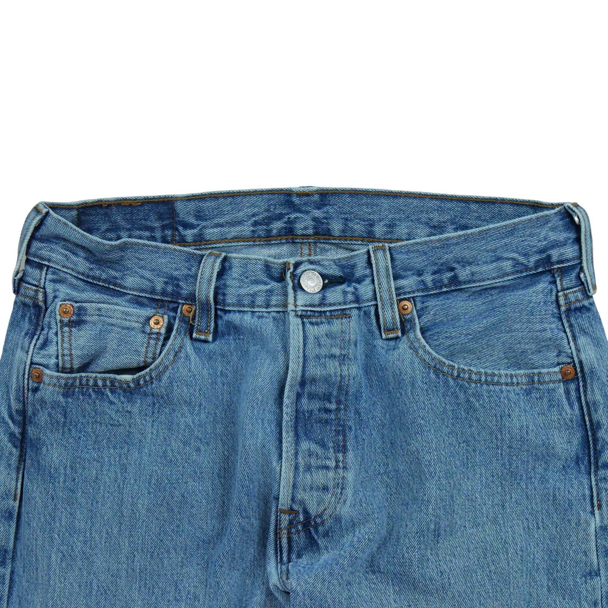 Jean Homme Levis 501 Bleu clair 3