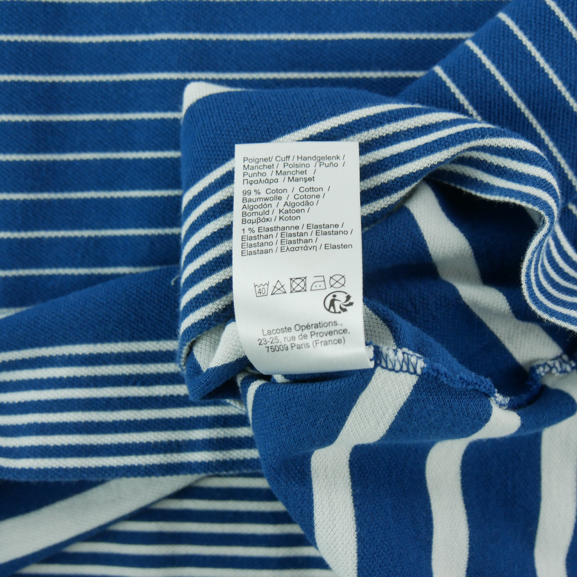 Polo manches courtes Homme  Bleu 6