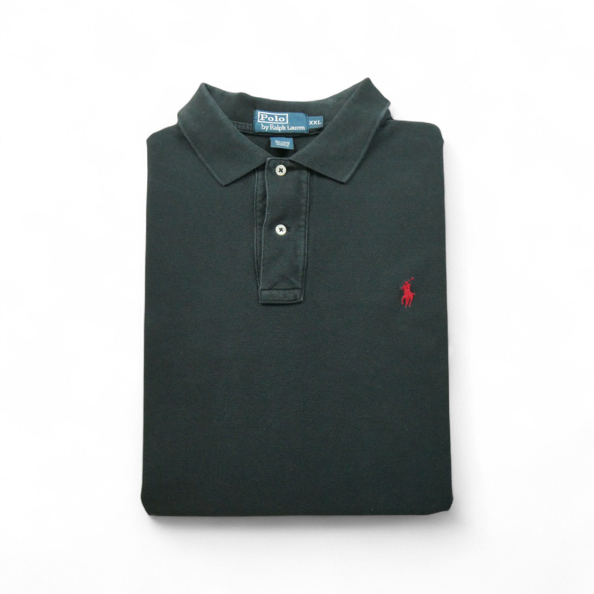 Polo manches longues Homme  Noir 1