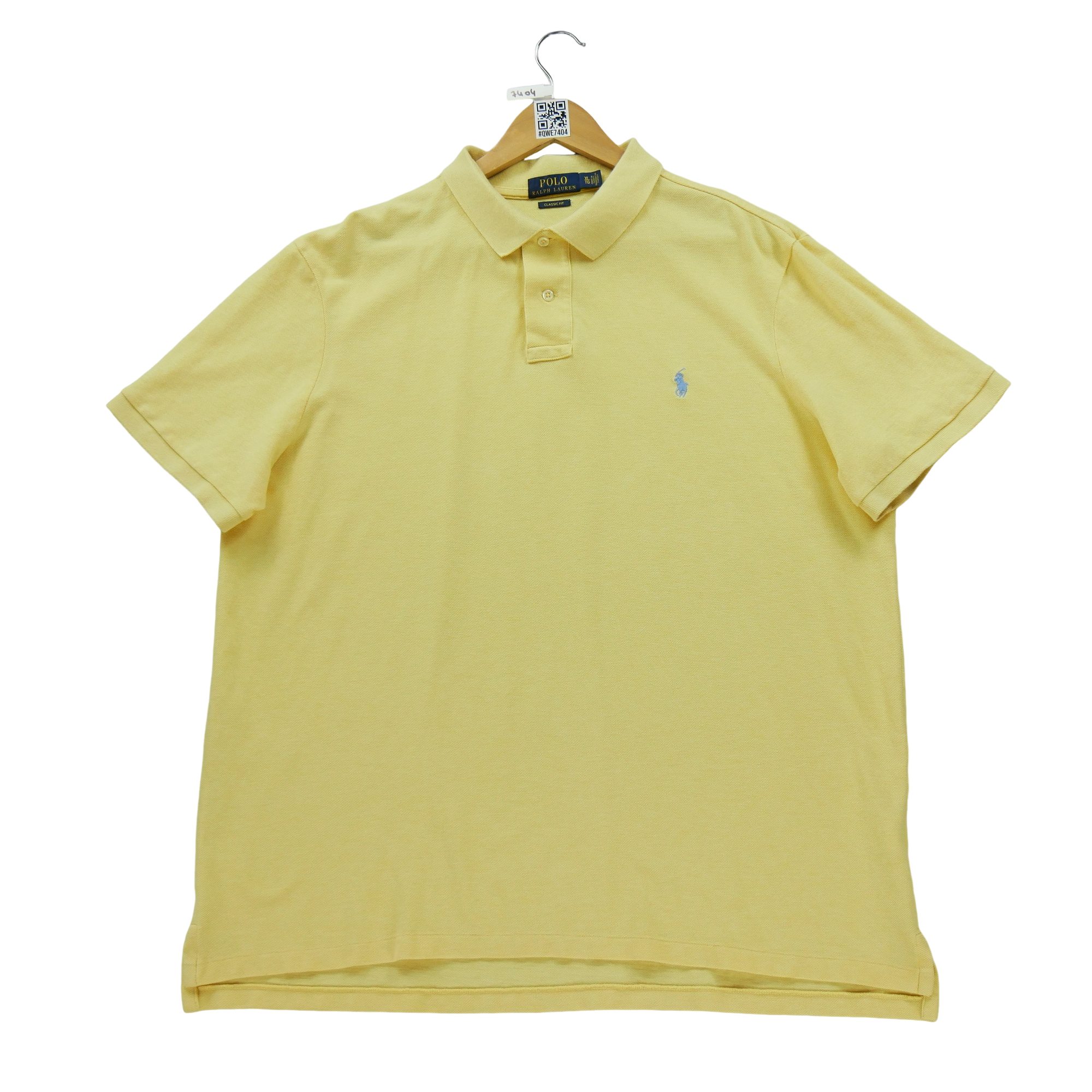 Polo manches courtes Homme  Jaune 2