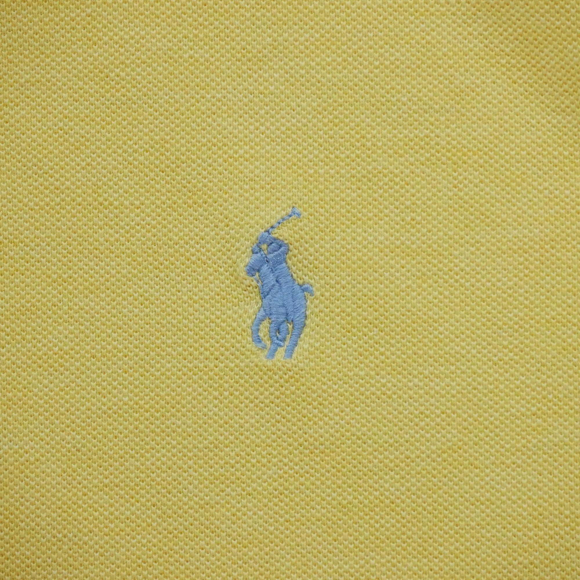 Polo manches courtes Homme  Jaune 5