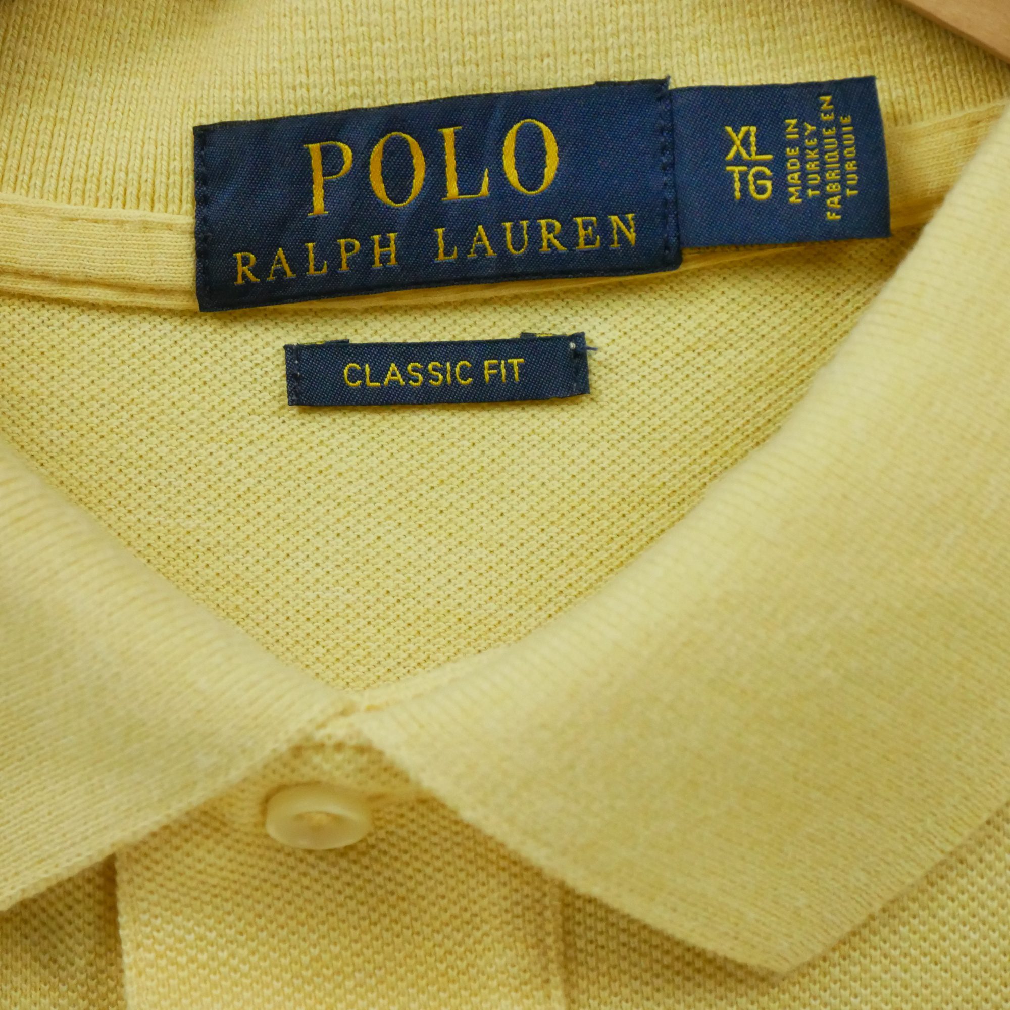 Polo manches courtes Homme  Jaune 6