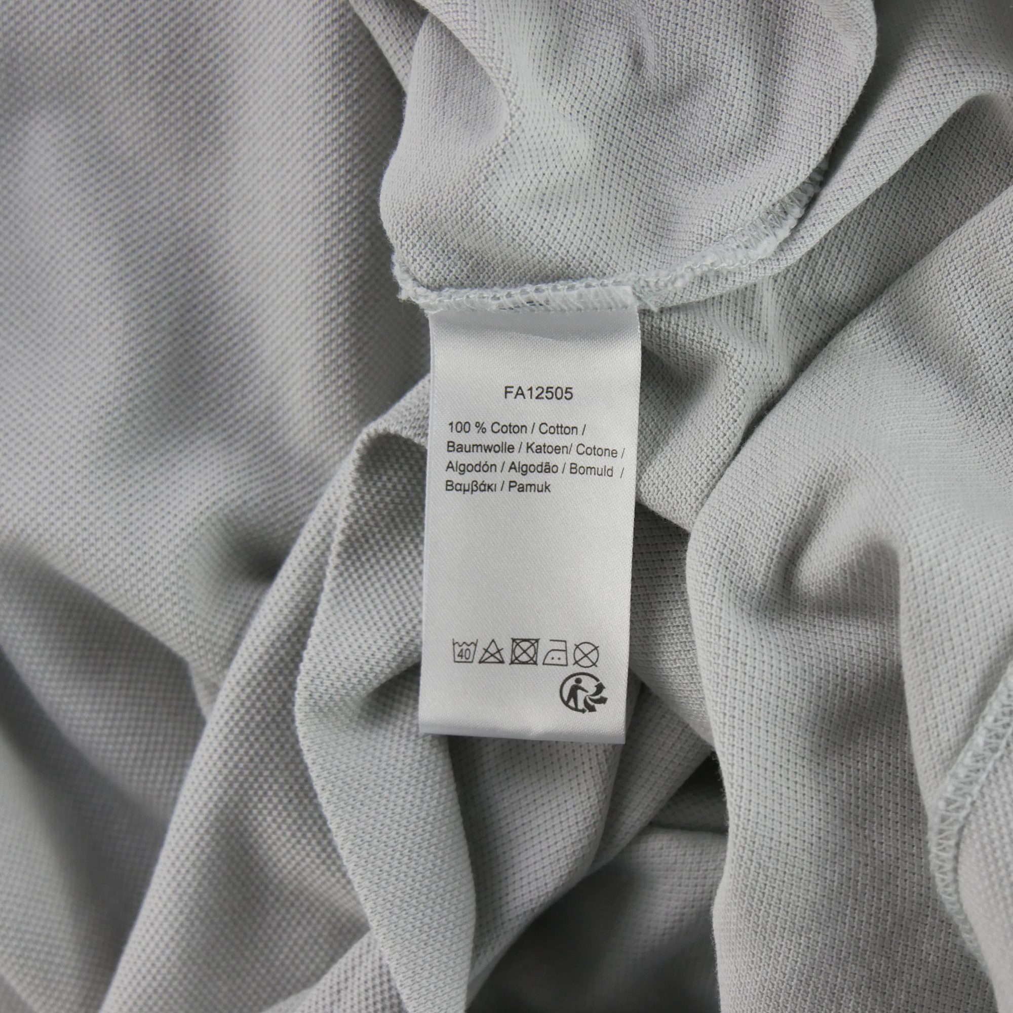 Polo manches courtes Homme  Gris 6