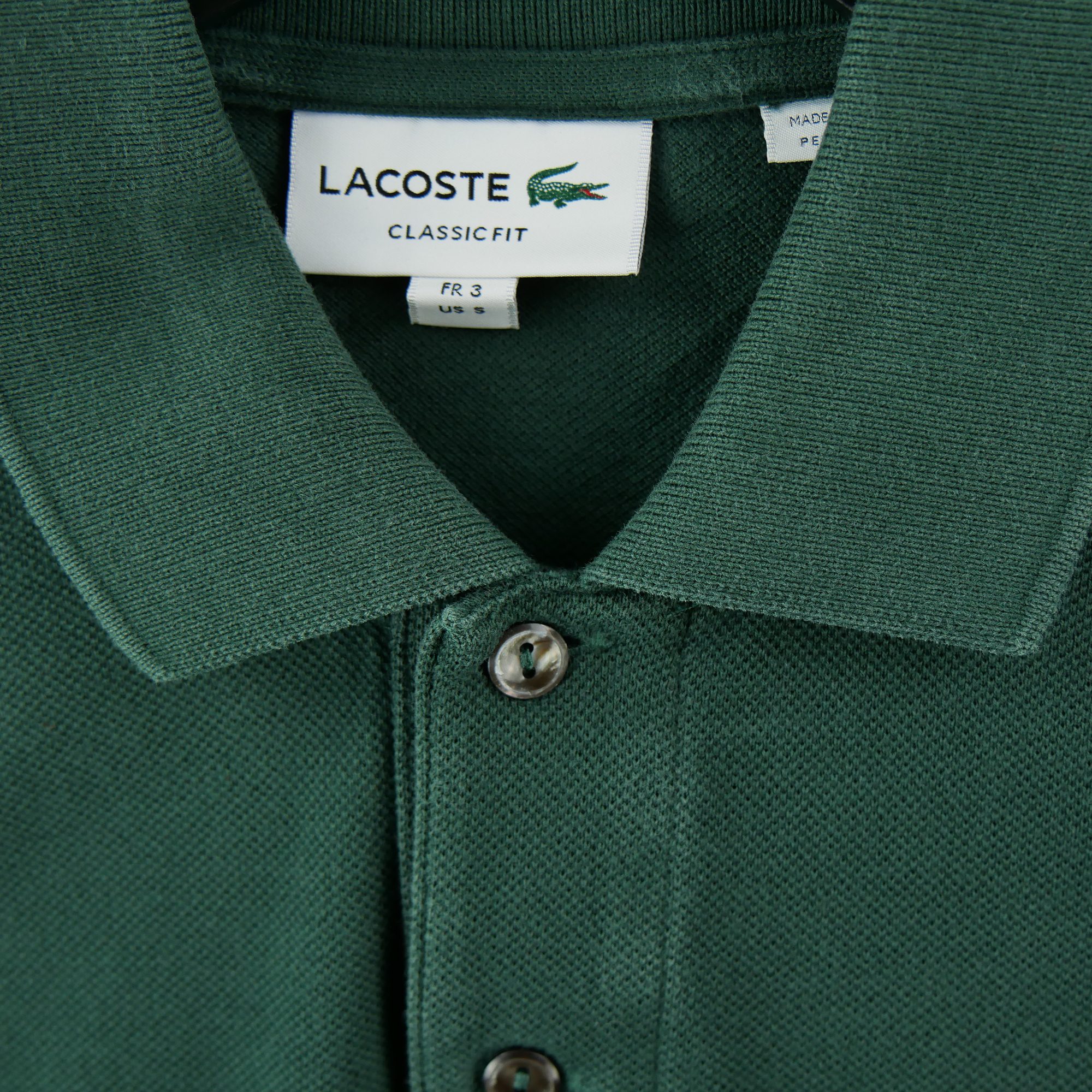 Polo manches courtes Homme  Vert 5