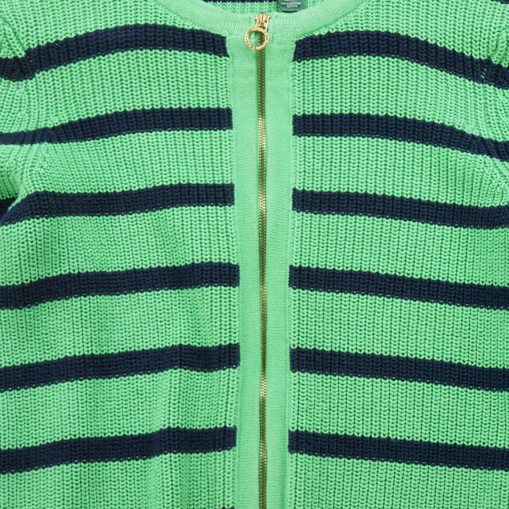 Gilet Femme cardigan Vert 4