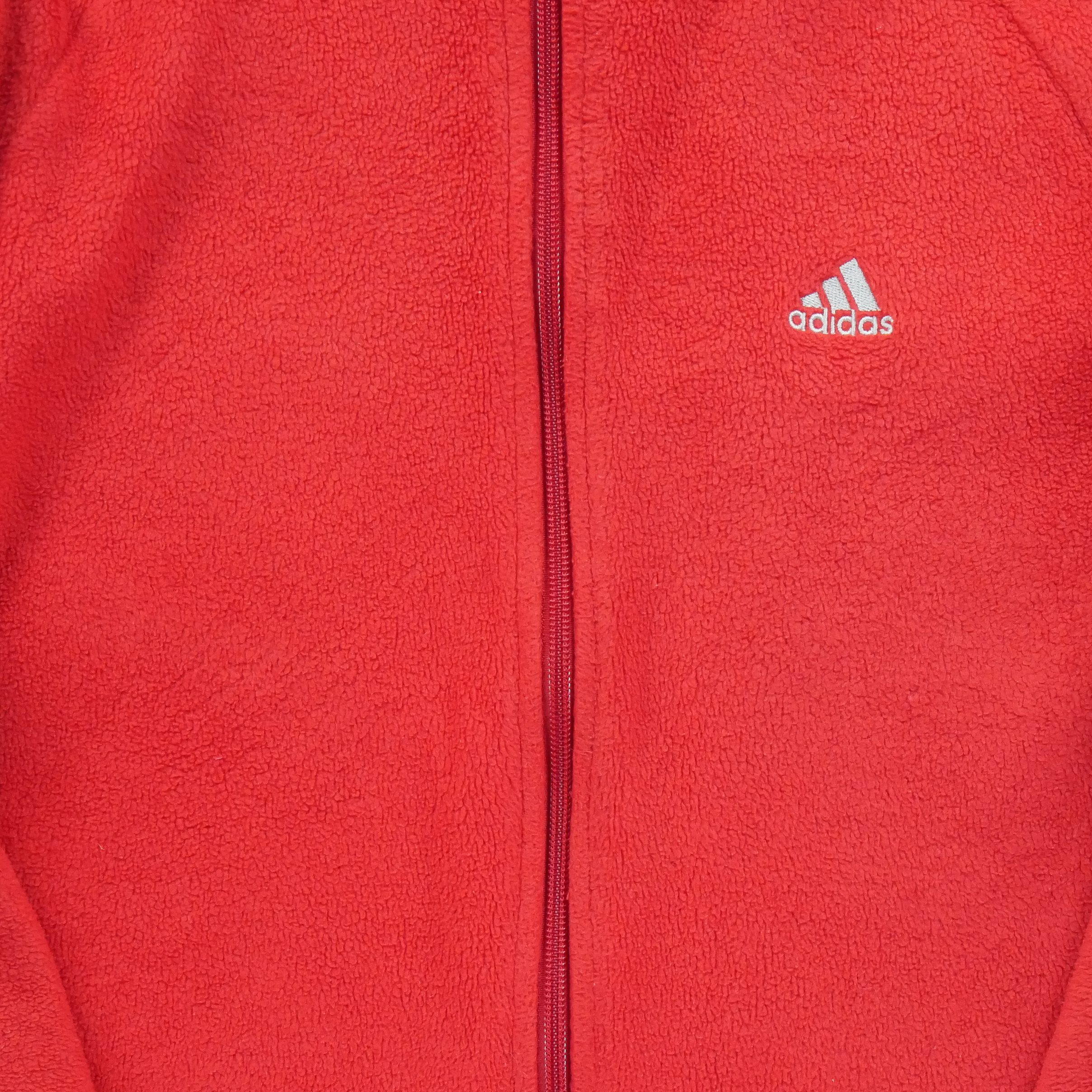 Veste polaire Homme  Vintage Y2K Rouge 4