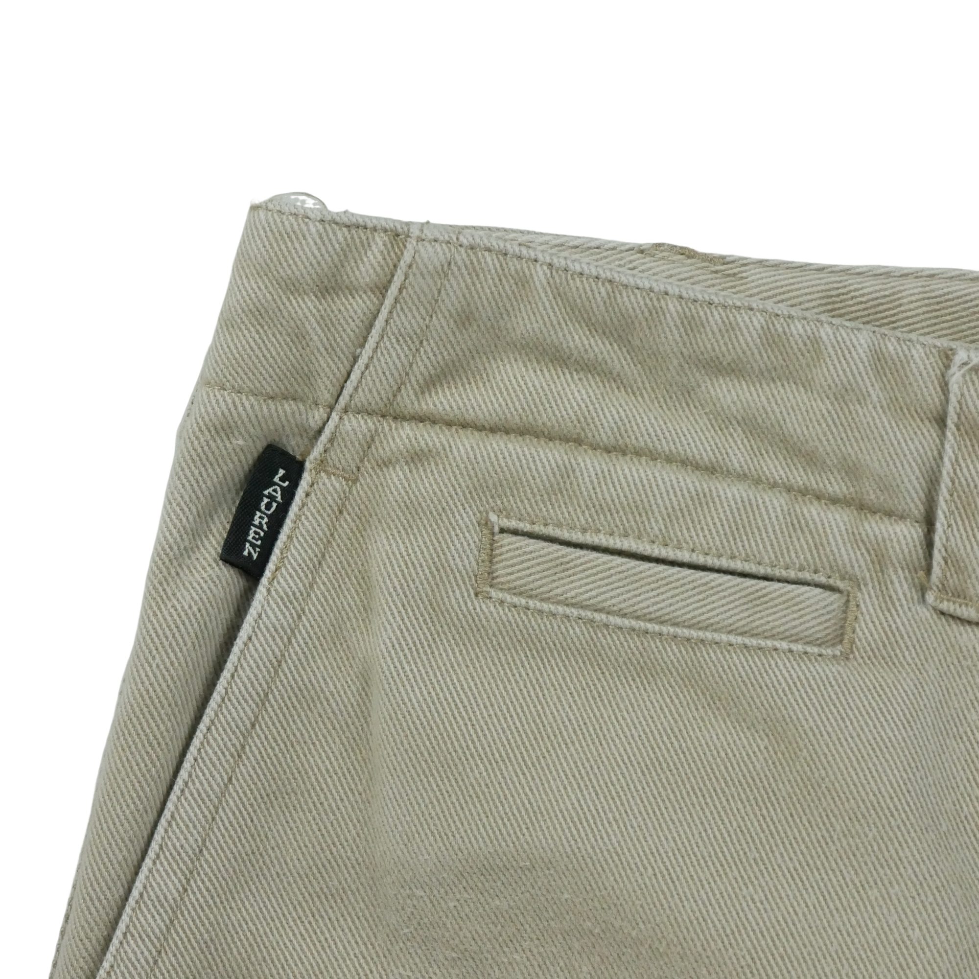 Jean Femme Coupe droite Beige 5