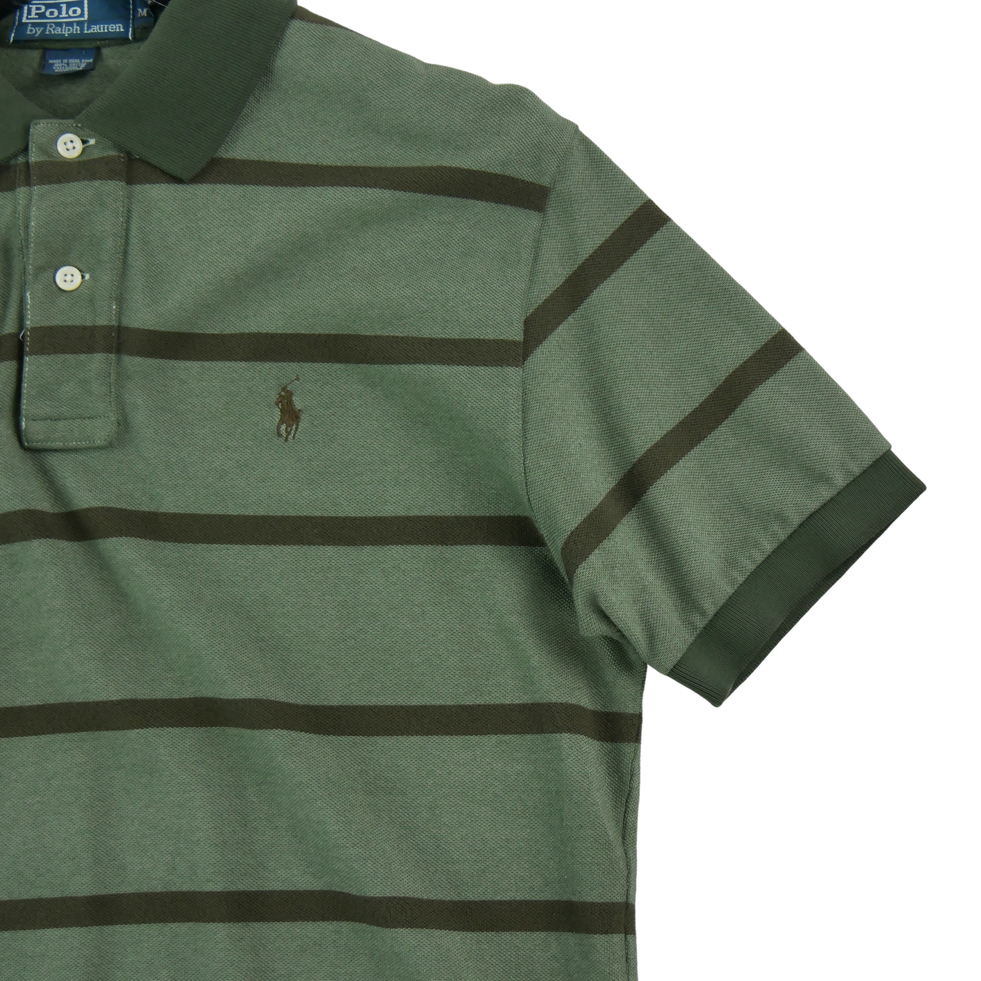 Polo manches courtes Homme  Vert 3