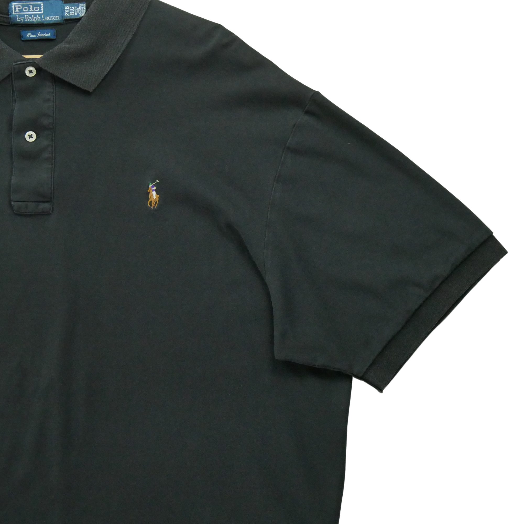 Polo manches courtes Homme  Noir 4