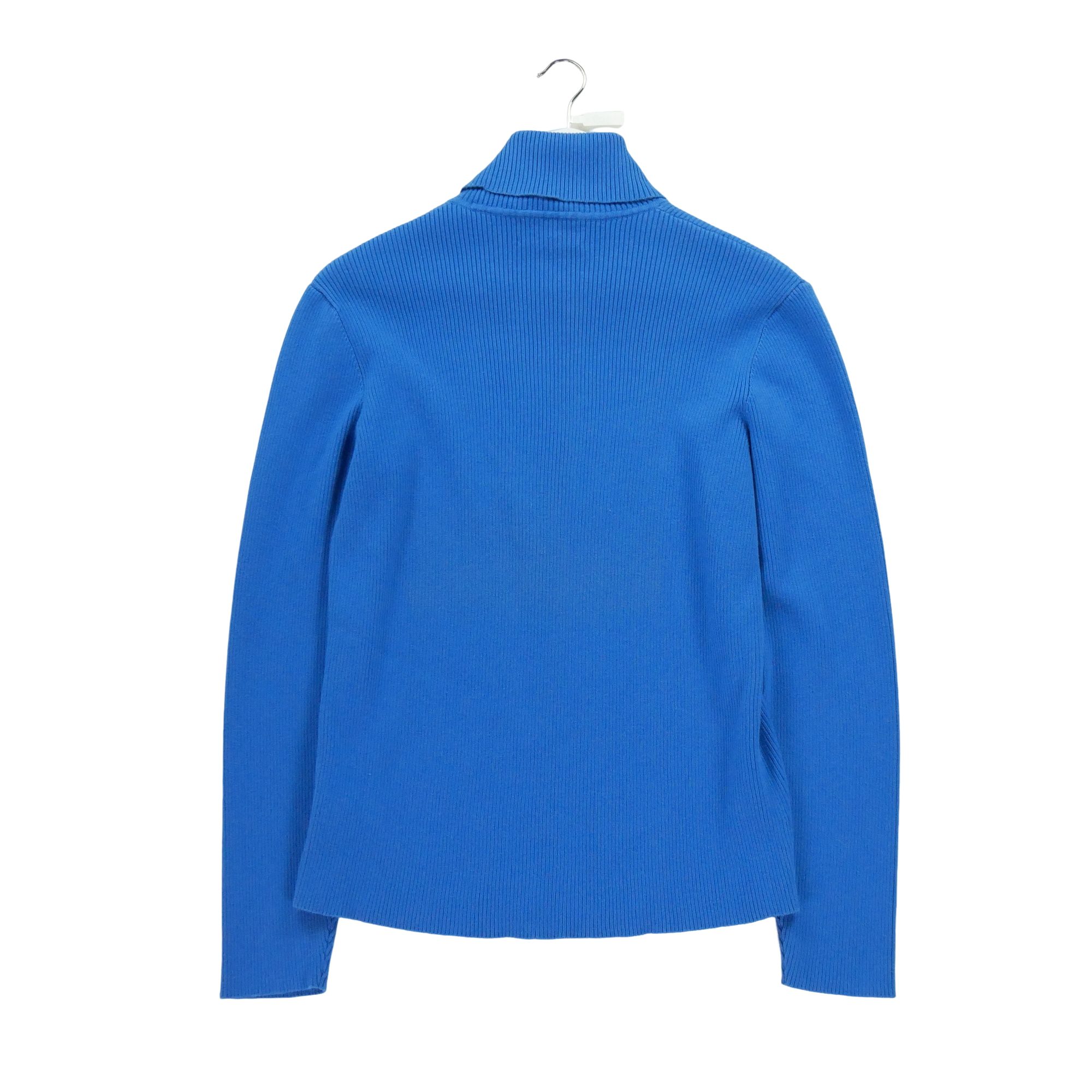 Pull Femme  col roulé Bleu 2