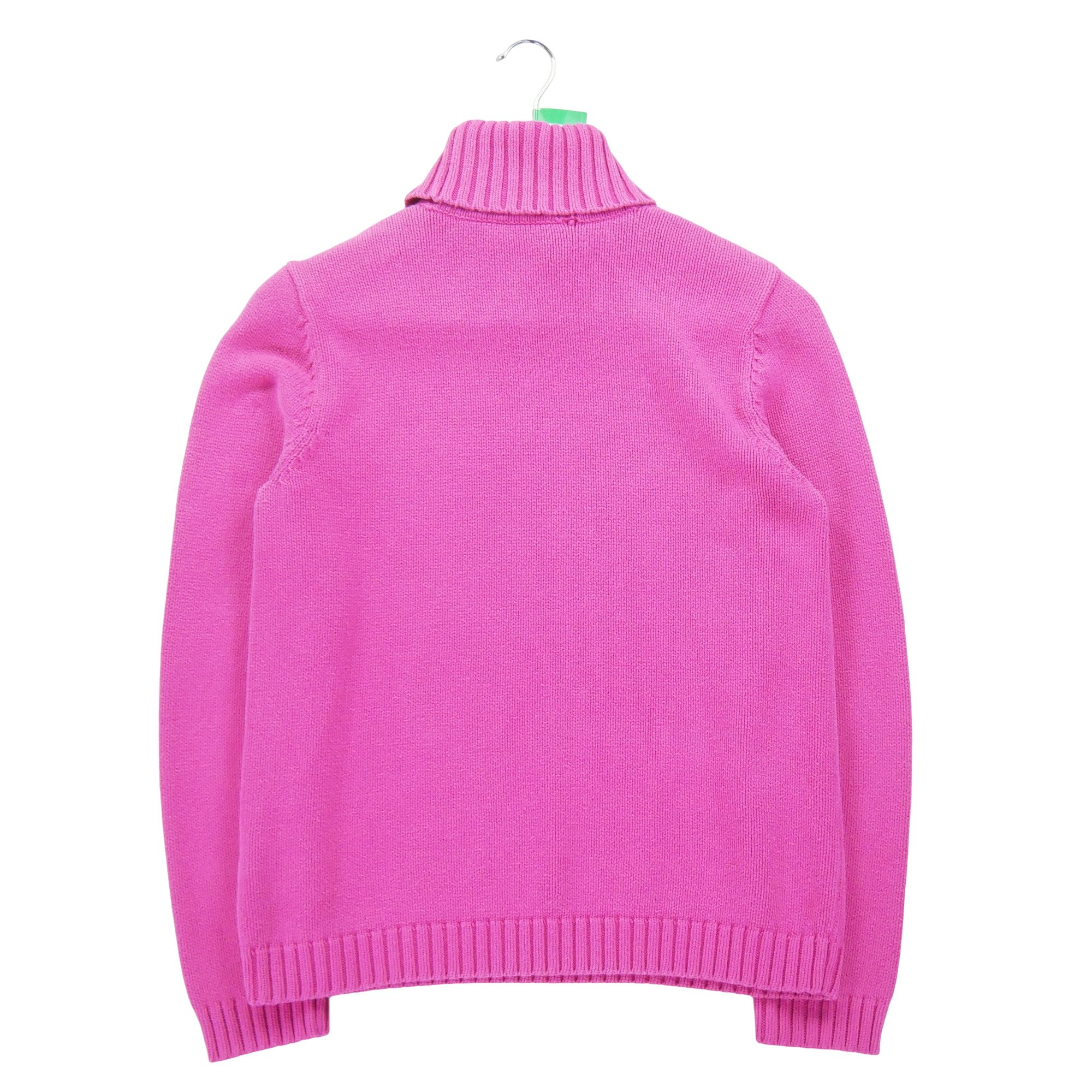 Pull Femme  col roulé Rose 2