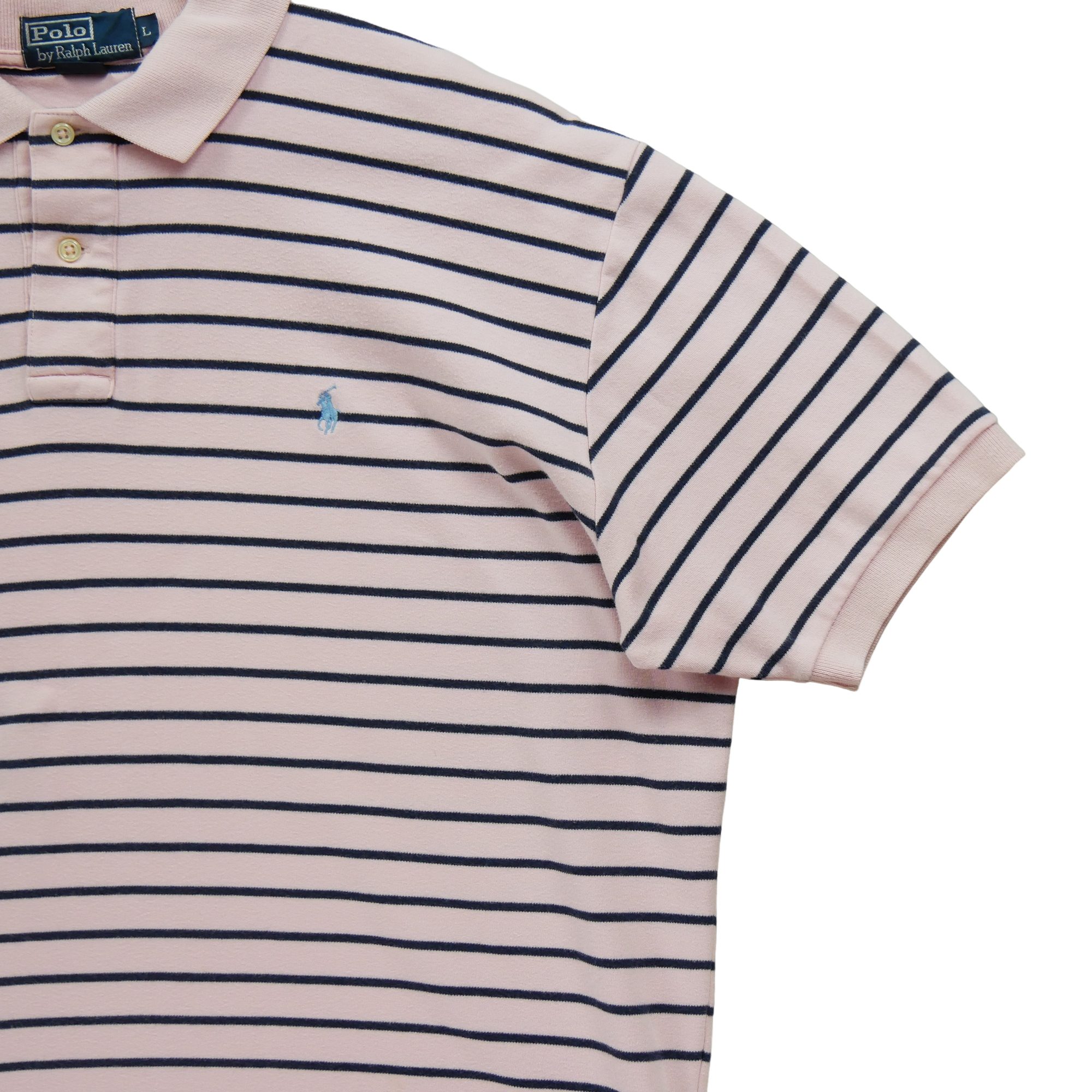 Polo manches courtes Homme  Rose 4